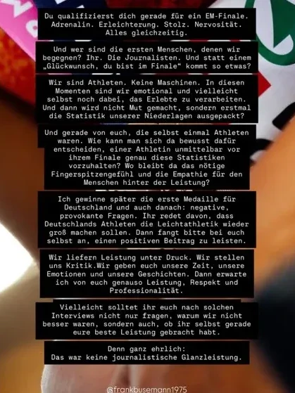 Das gesamte Statement von Yemisi Mabry.