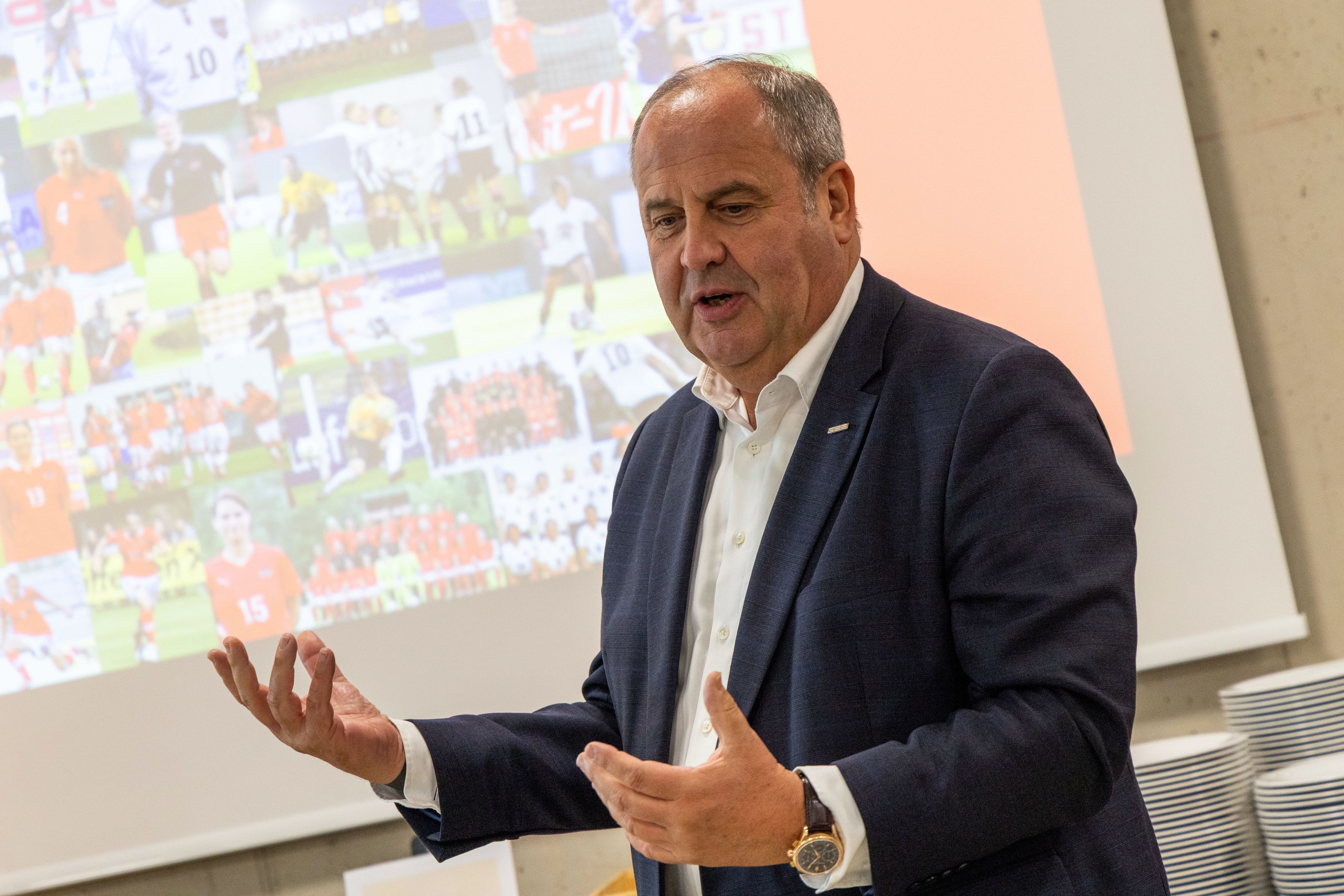 ÖFB-Aufsichtsratsvorsitzender Josef Pröll. 