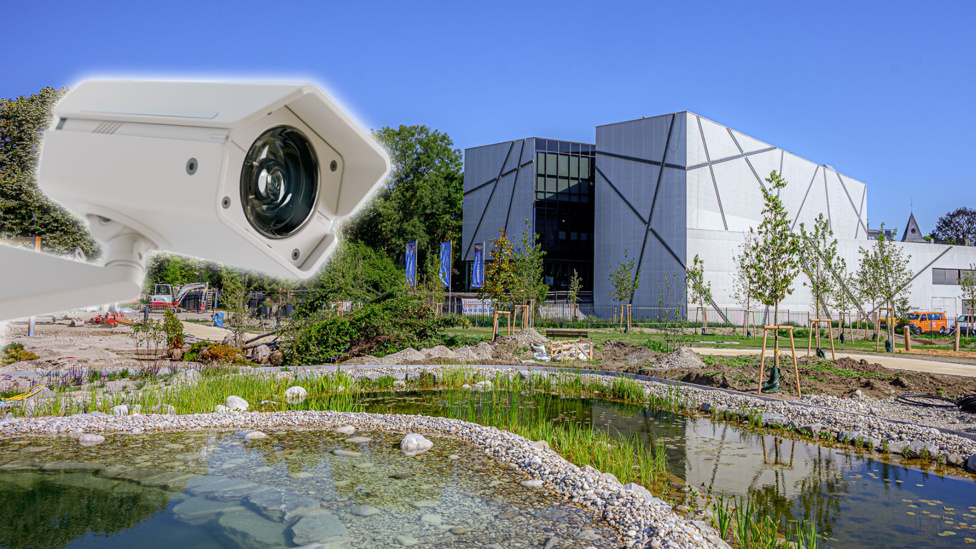 Sorgt für Kontroversen: die geplante Videoüberwachung im neuen Welser Volksgarten. (Symbolbild)