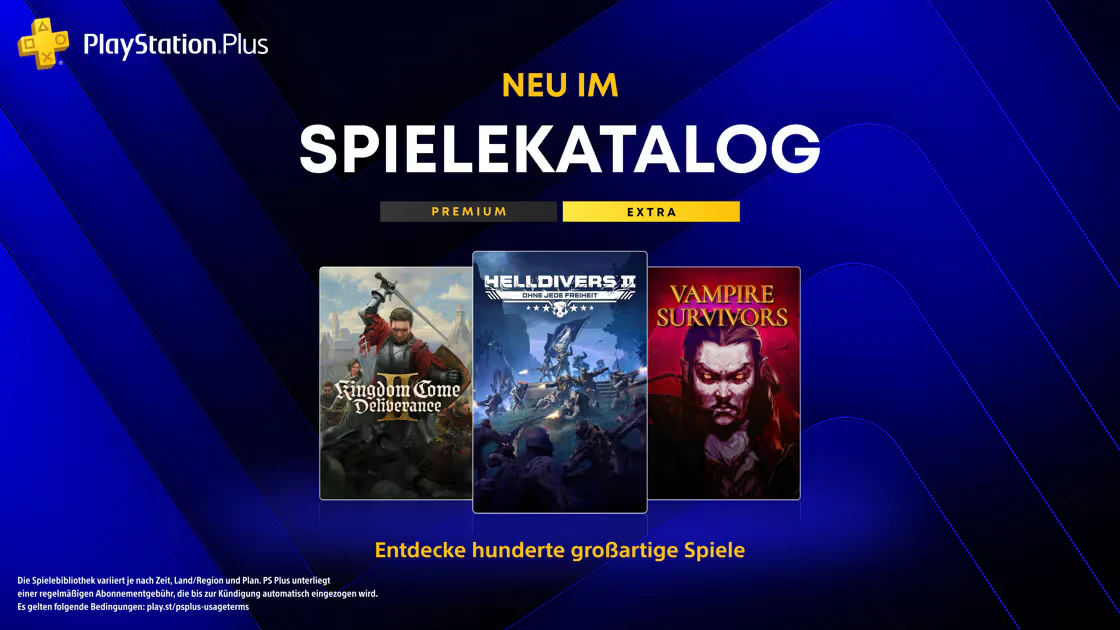 PlayStation Plus Extra- & Premium-Neuzugänge im August.