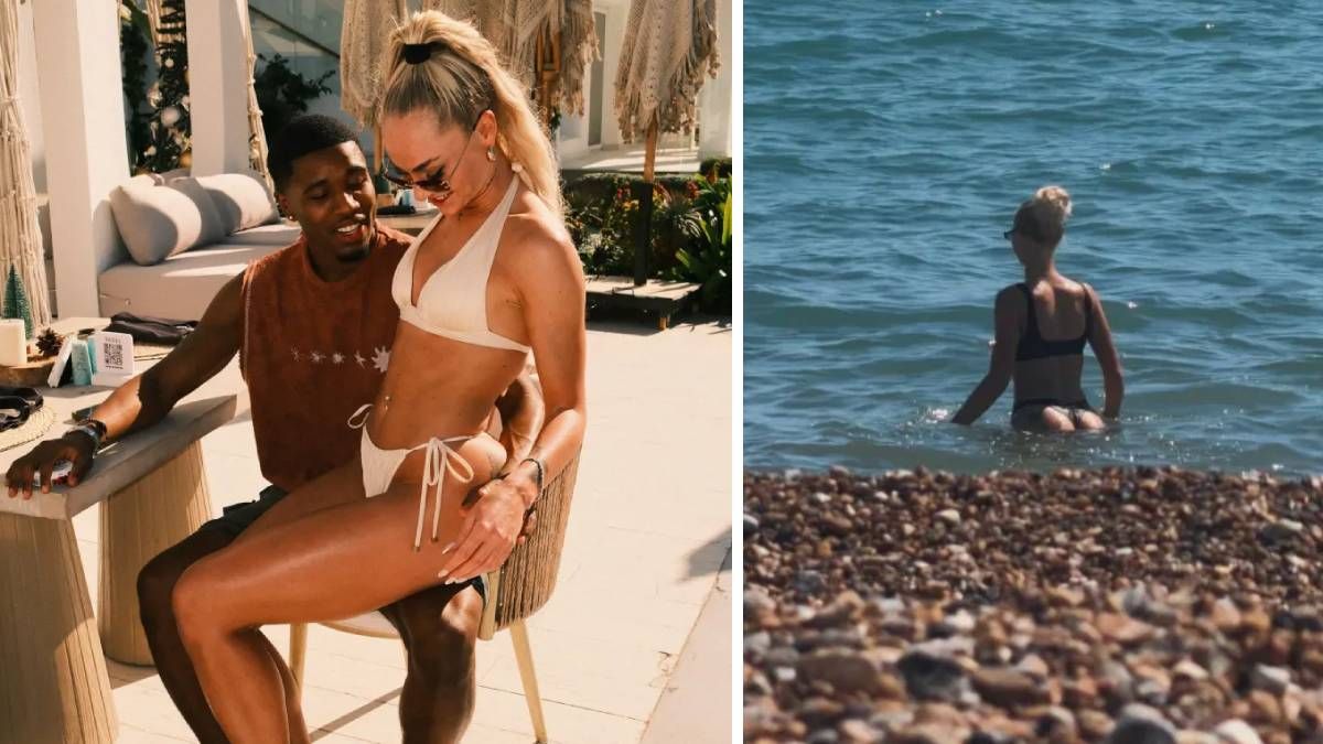 Alisha Lehmann mit Montel McKenzie.