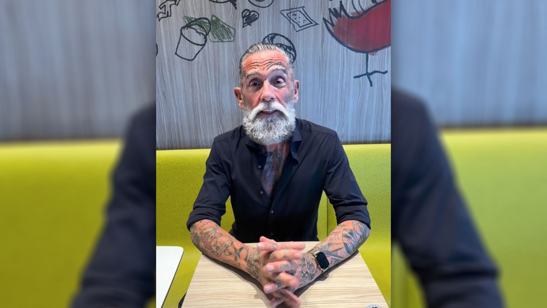 Roland spricht über den Streit im TV.