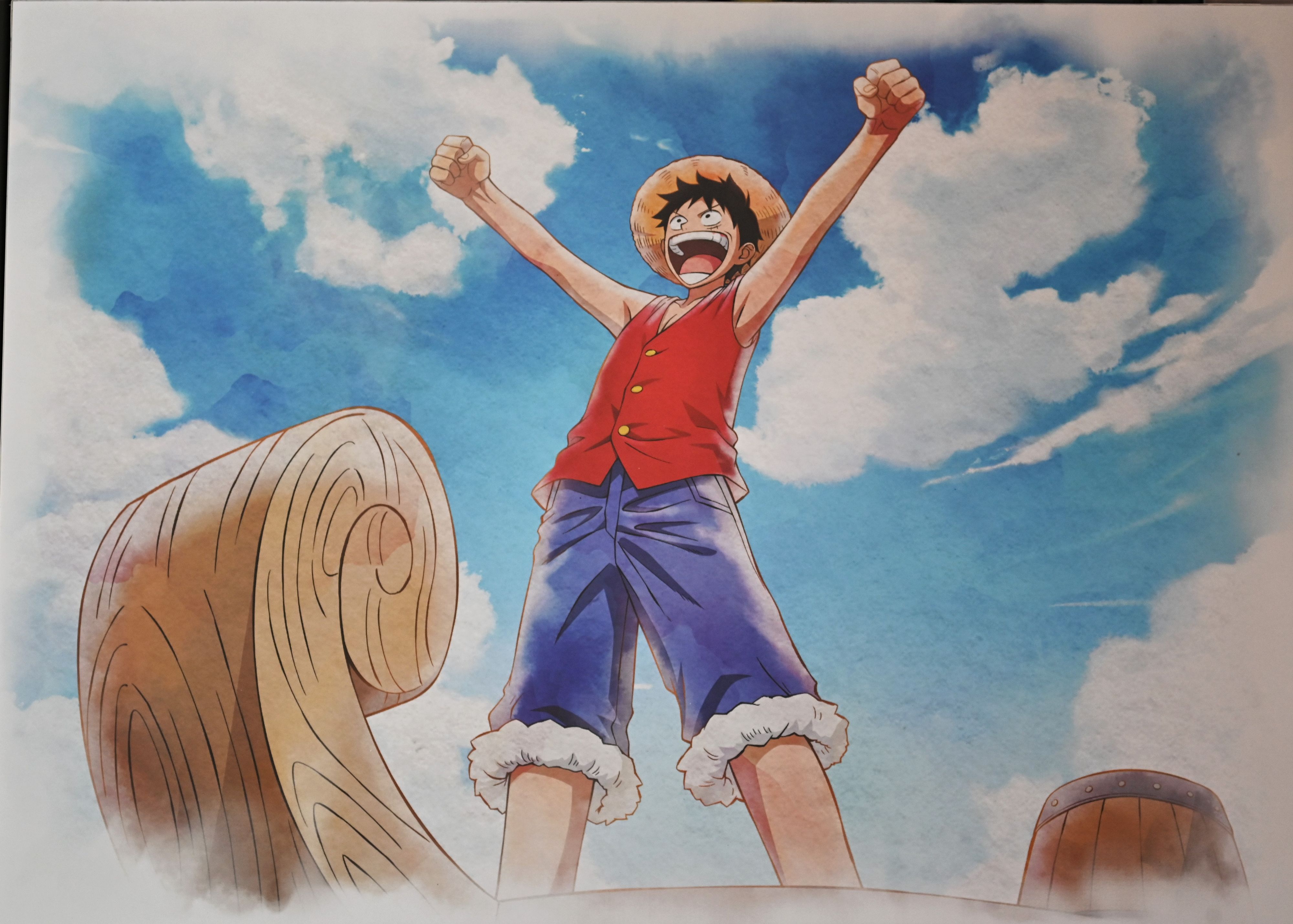 Ruffy segelt seit Jahrzehnten über die Grand Line.