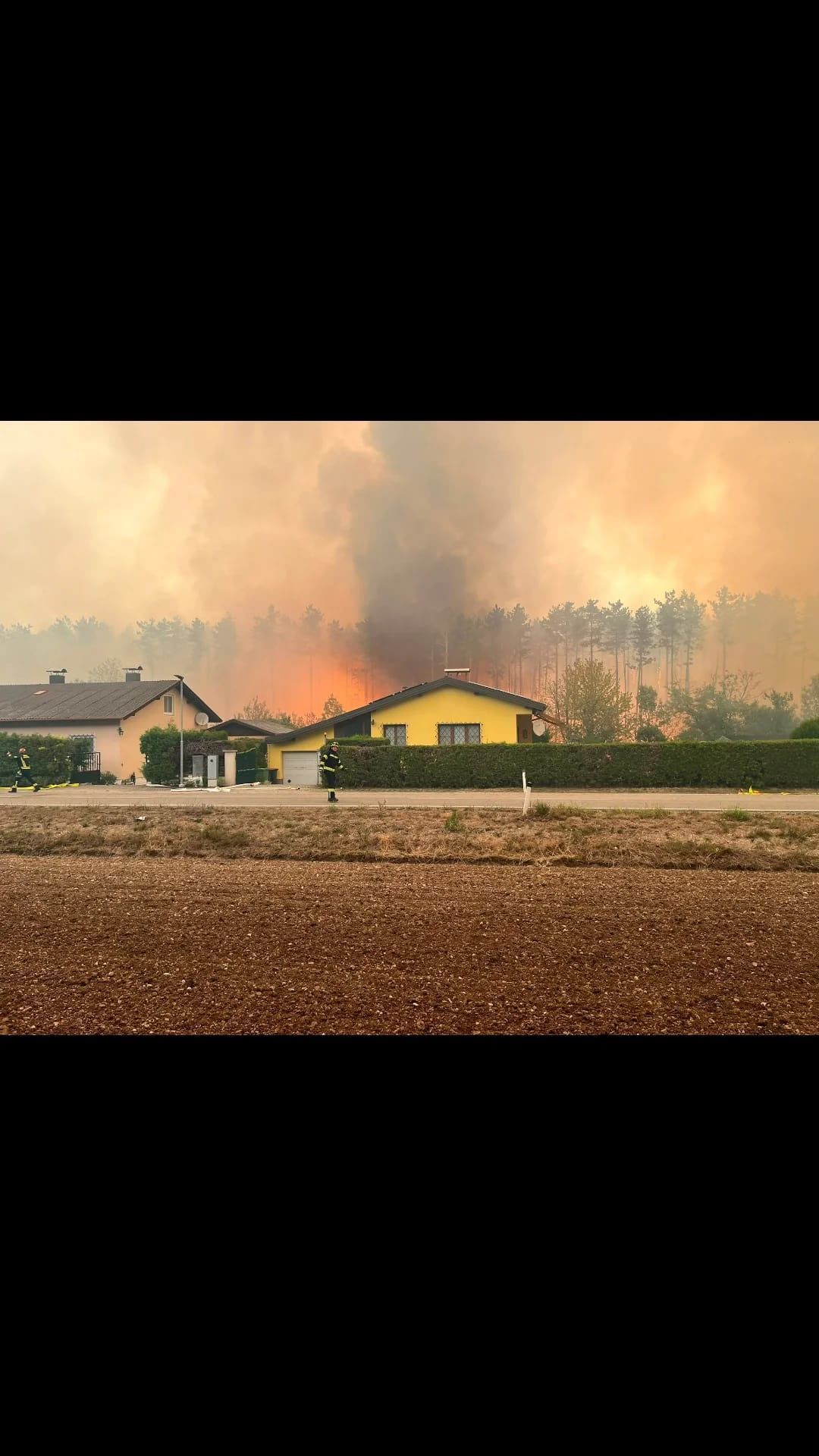 Heute.at - Siedlung evakuiert! Waldbrand breitet sich rasant aus