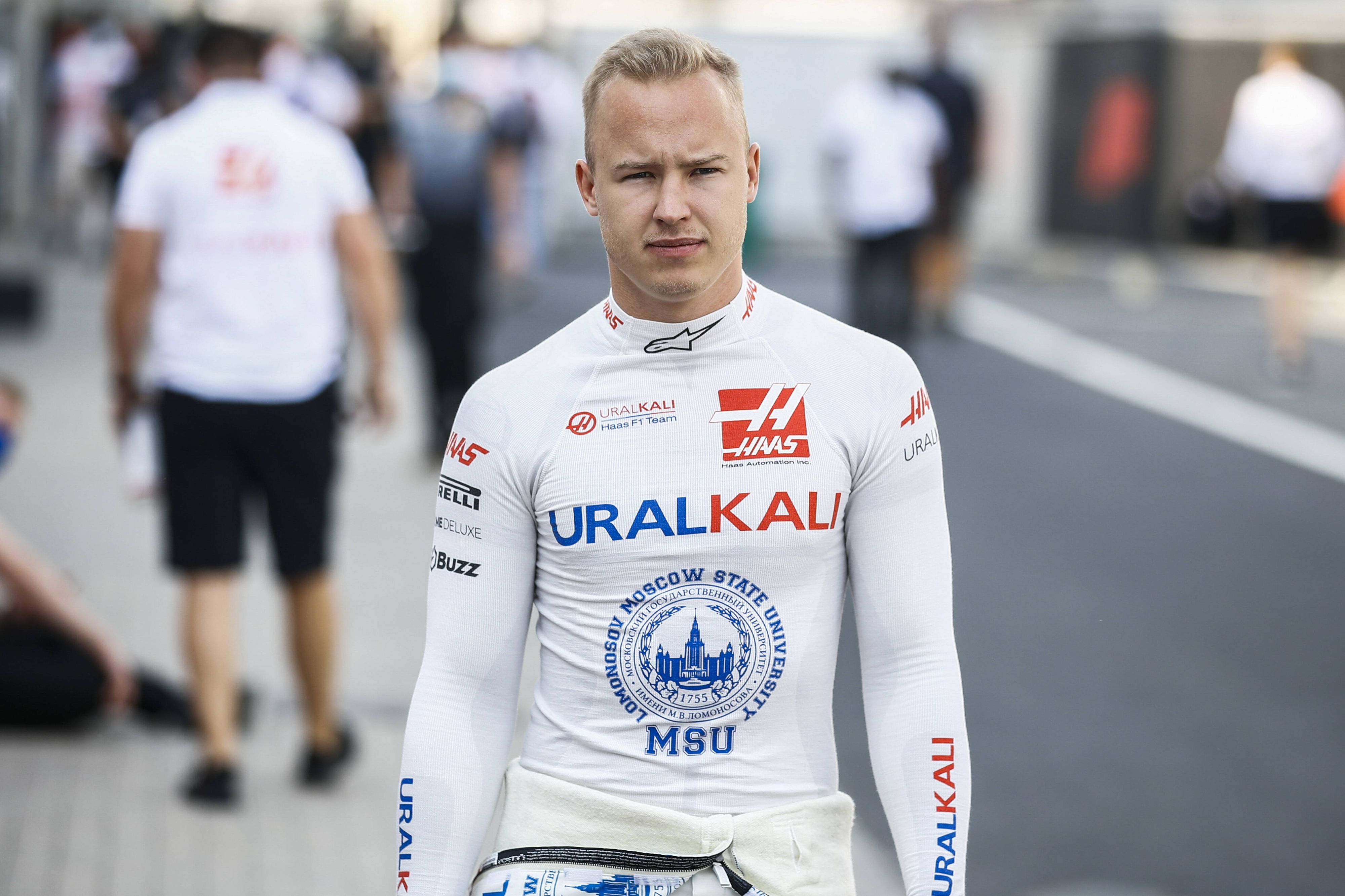 Bruchpilot Nikita Mazepin.