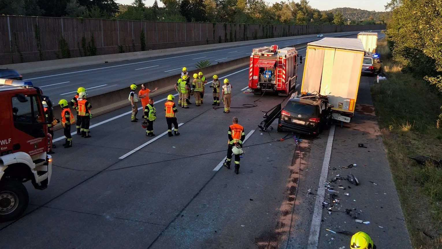 Heute.at - Tragödie auf Südautobahn – 24-Jähriger ist sofort tot