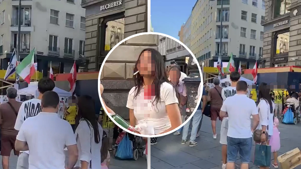 Heute.at - Streit bei Iran-Protest – Wienerin im Gesicht verletzt