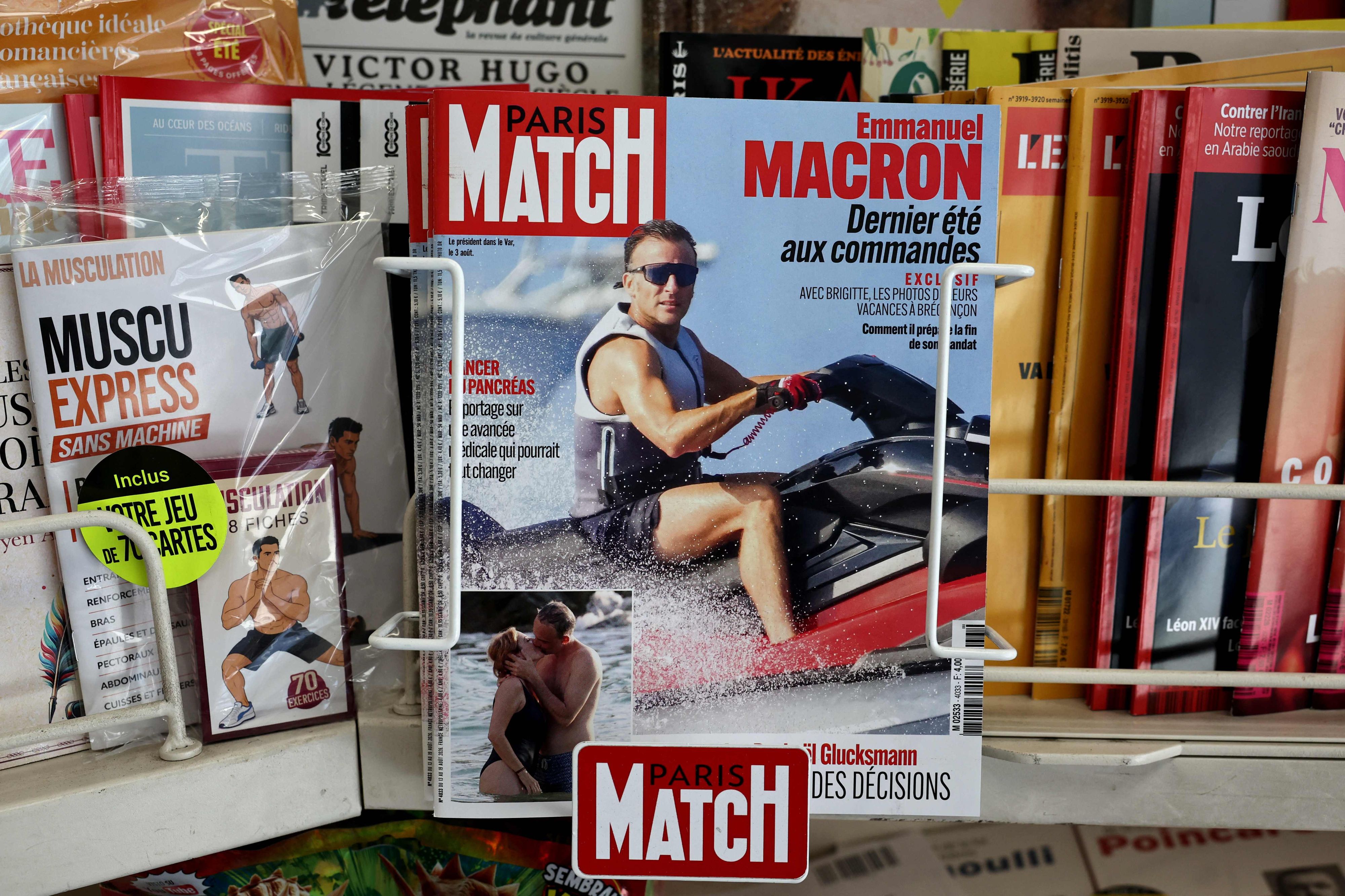 Macron muss sich einiges anhören.