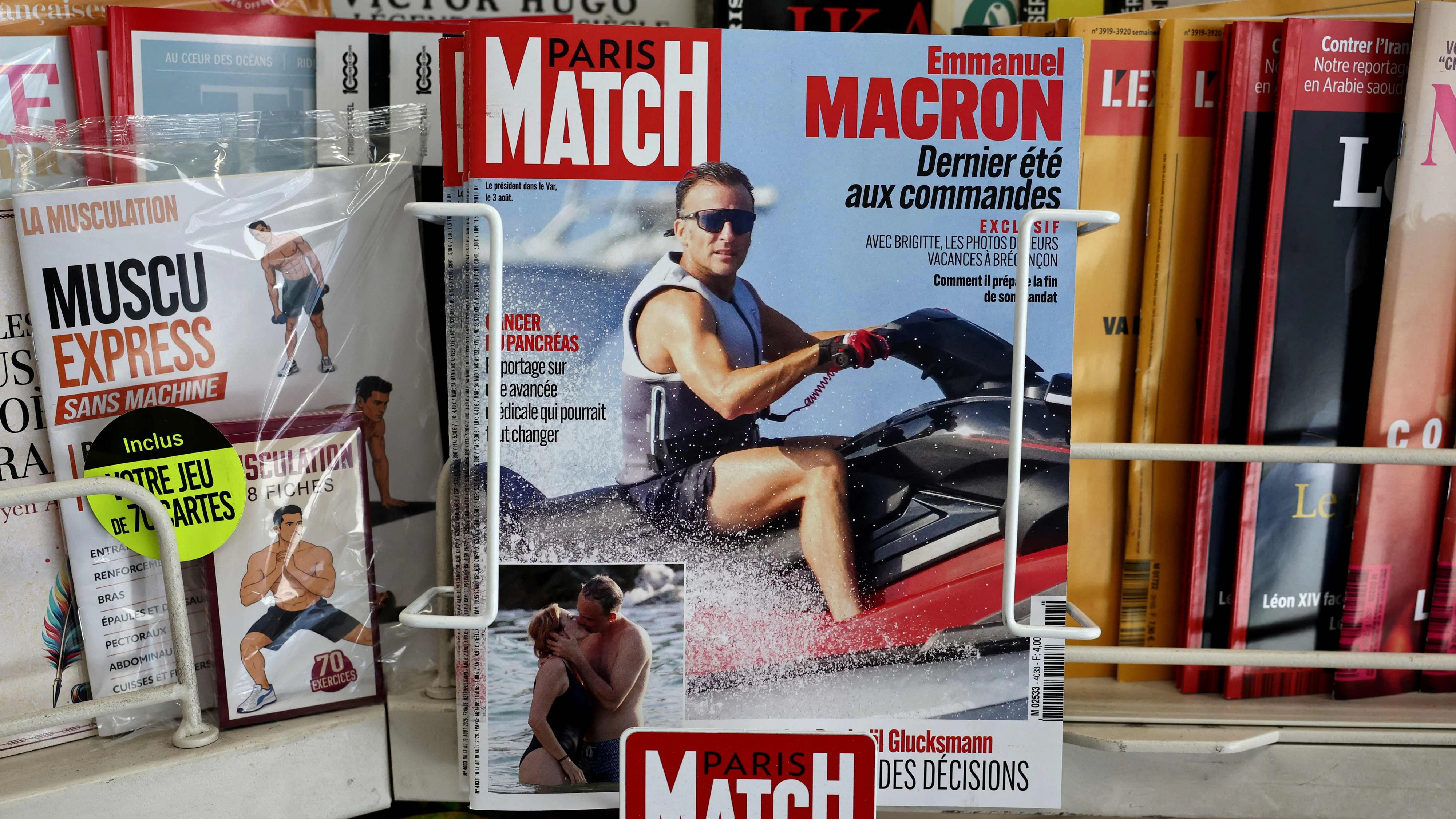 Macron muss sich einiges anhören.