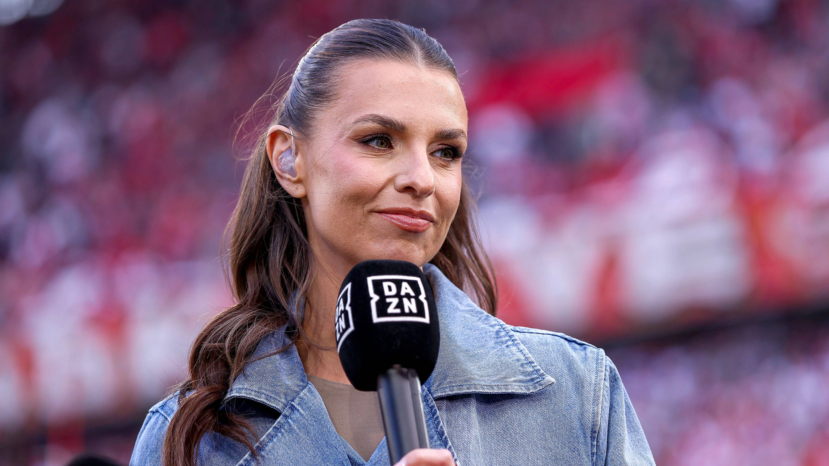 Die deutsche Star-Moderatorin Laura Wontorra. 