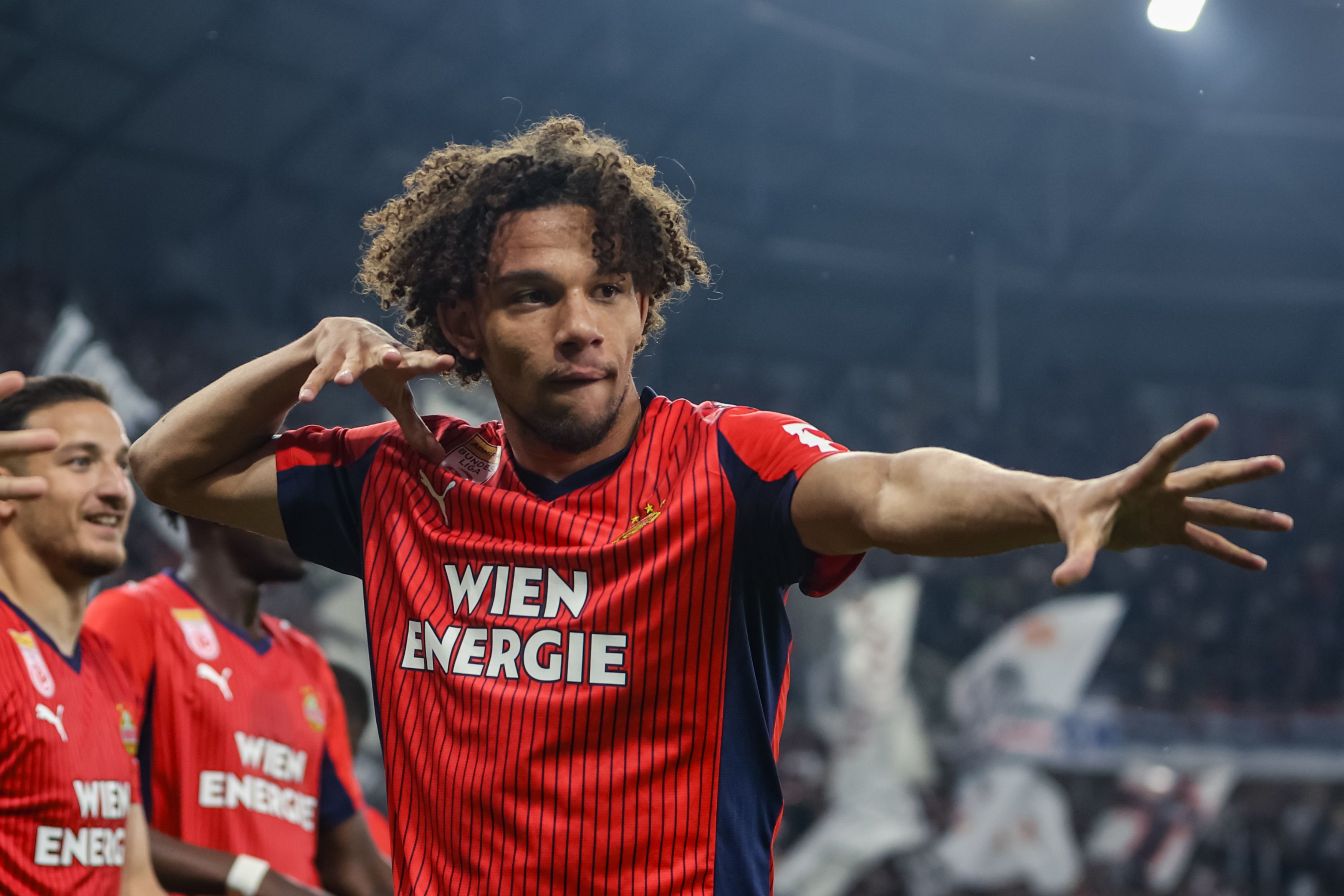 Janis Antiste spielte letzte Saison noch bei Rapid Wien. 