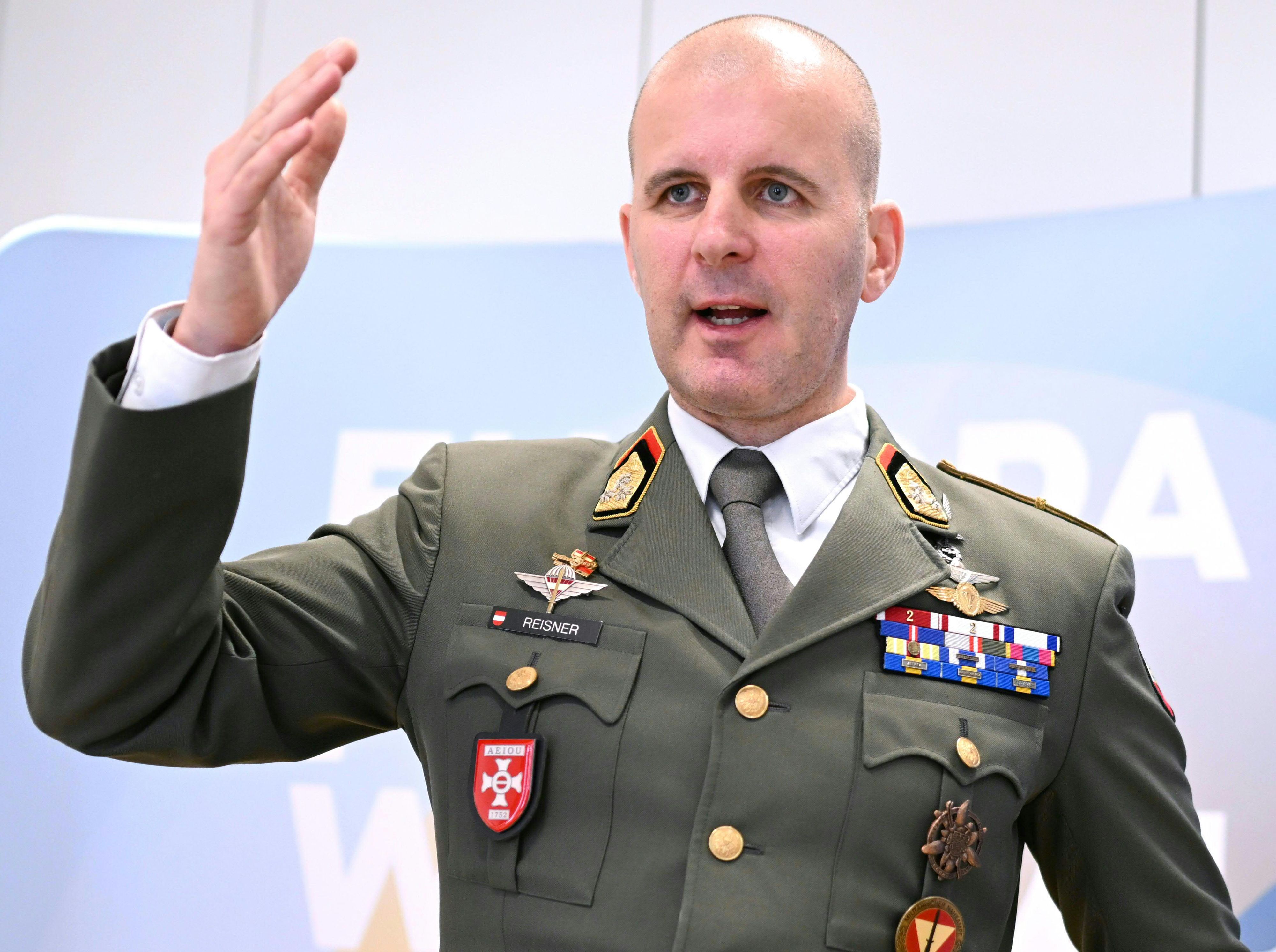 Militärexperte Oberst Markus Reisner im Rahmen des Europa-Forum Wachau im Mai 2026.