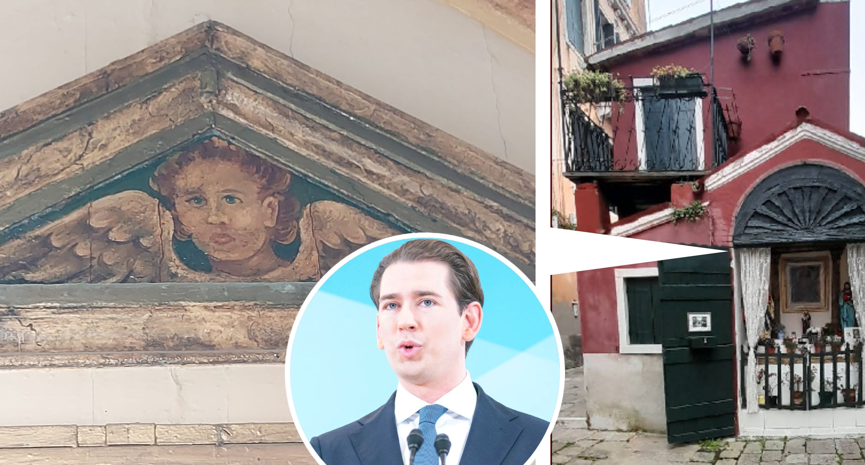 Heute.at - Omen? Italien-Urlauber entdeckt Ex-Kanzler in Kapelle