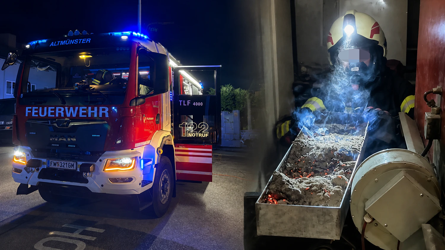 Fingerspitzengefühl war bei dem Feuerwehr-Einsatz in Altmünster (Bez. Gmunden) gefragt.