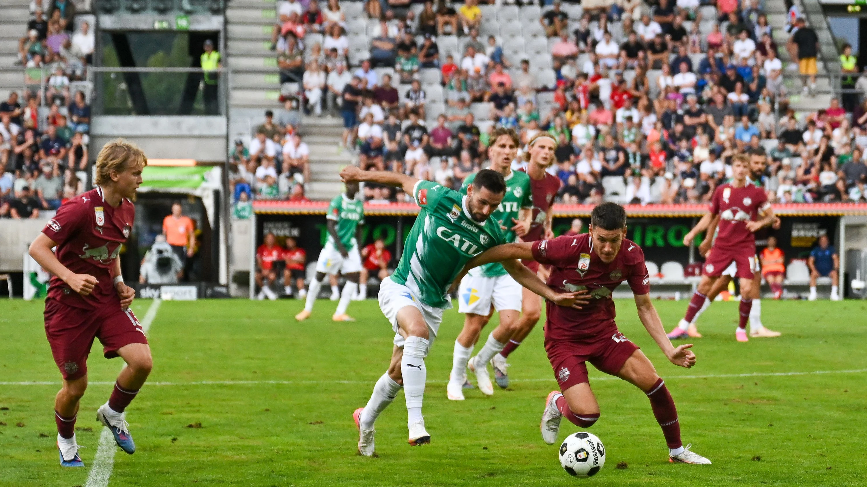Heute.at - 3:0! Salzburger feiern dominanten Sieg bei Wattens