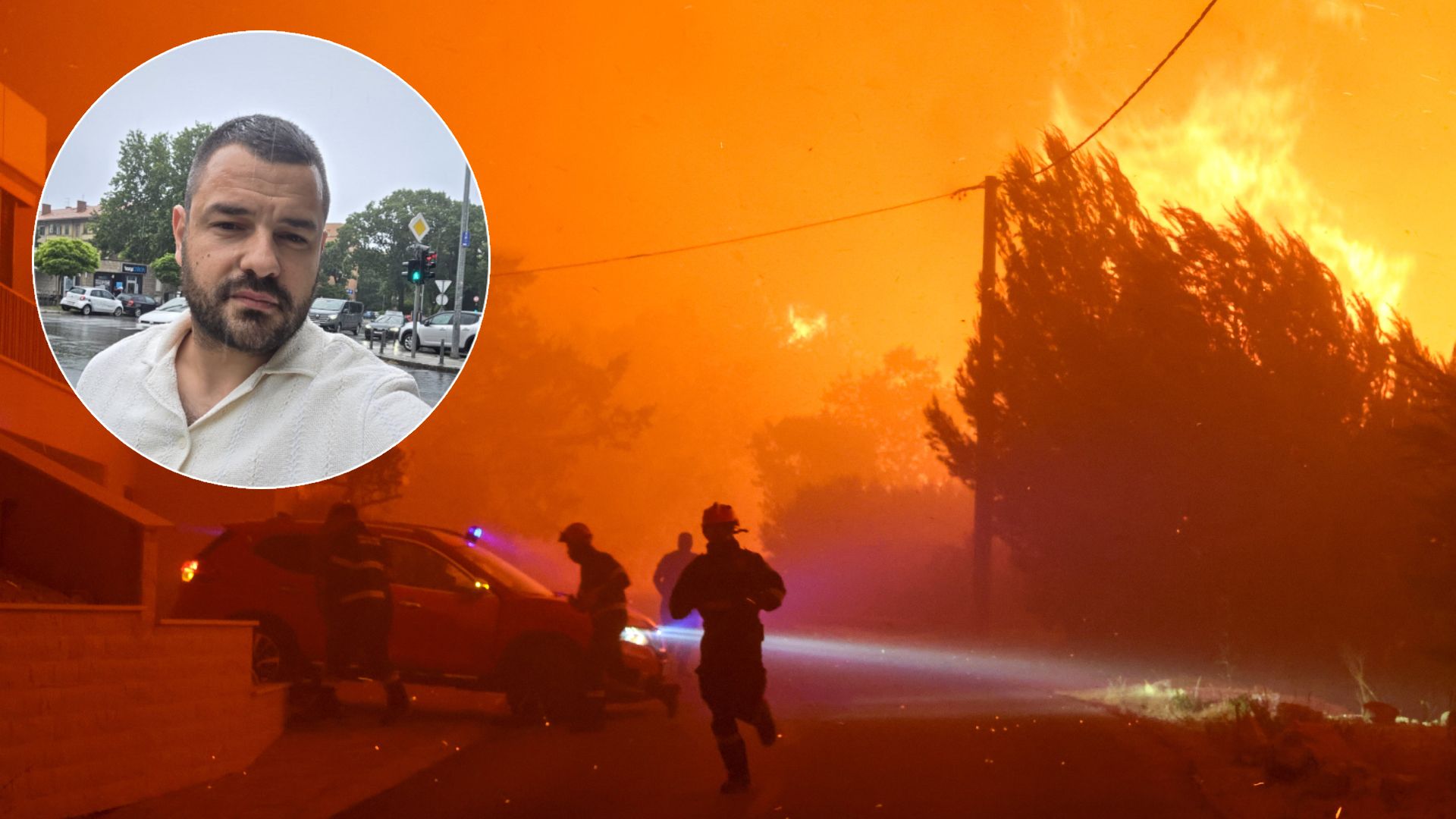 Heute.at - Inferno in Omiš: Wetter-Mann spricht von Apokalypse