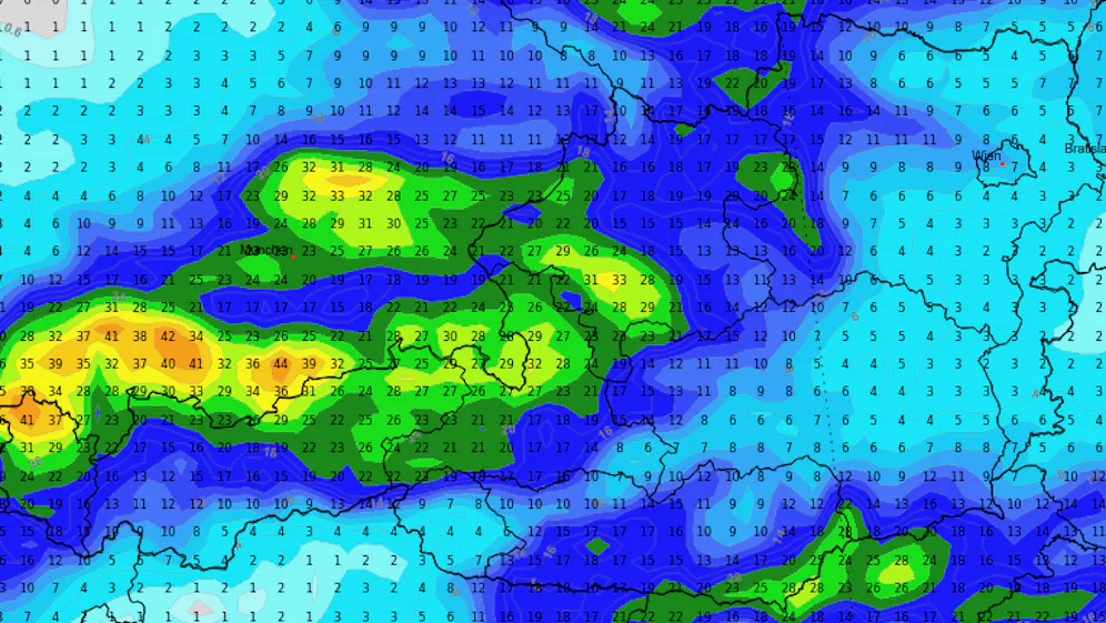 Heute.at - Kaltfront bringt jetzt Wetter-Sturz nach Österreich