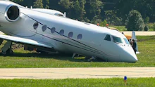 Flugzeug rutscht in Missouri von der Pist