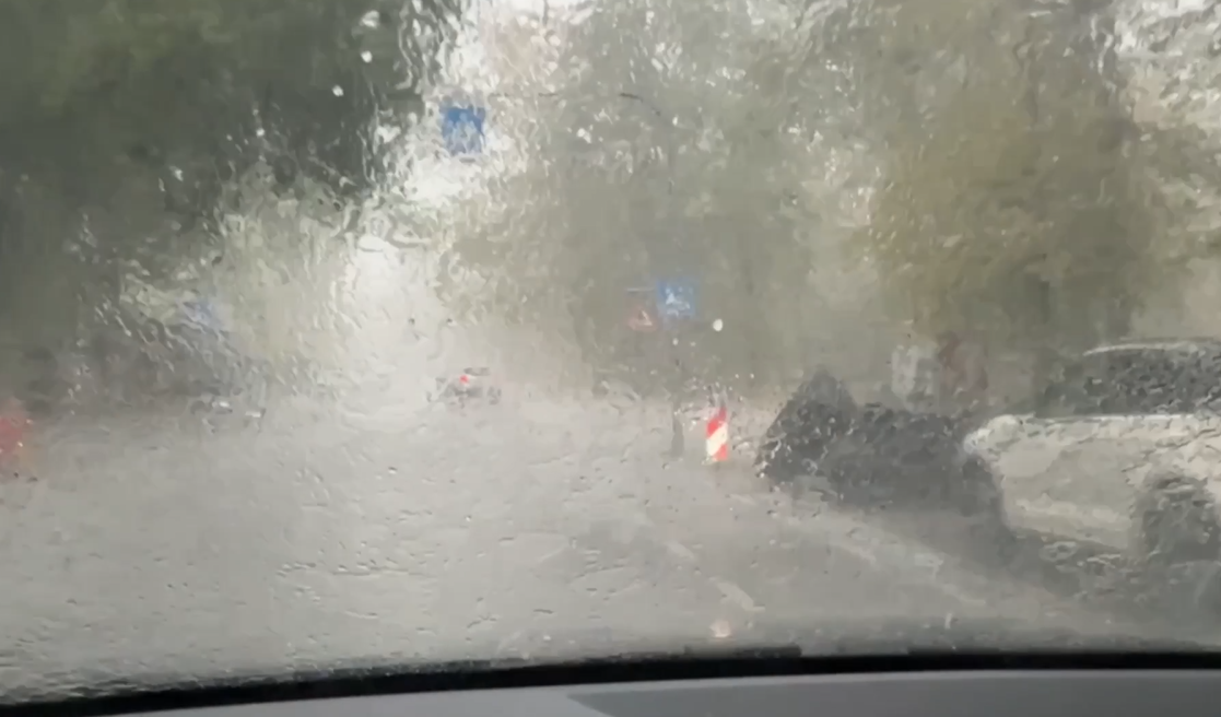 Heute.at - Kräftiges Unwetter sorgt für massiven Temperatursturz