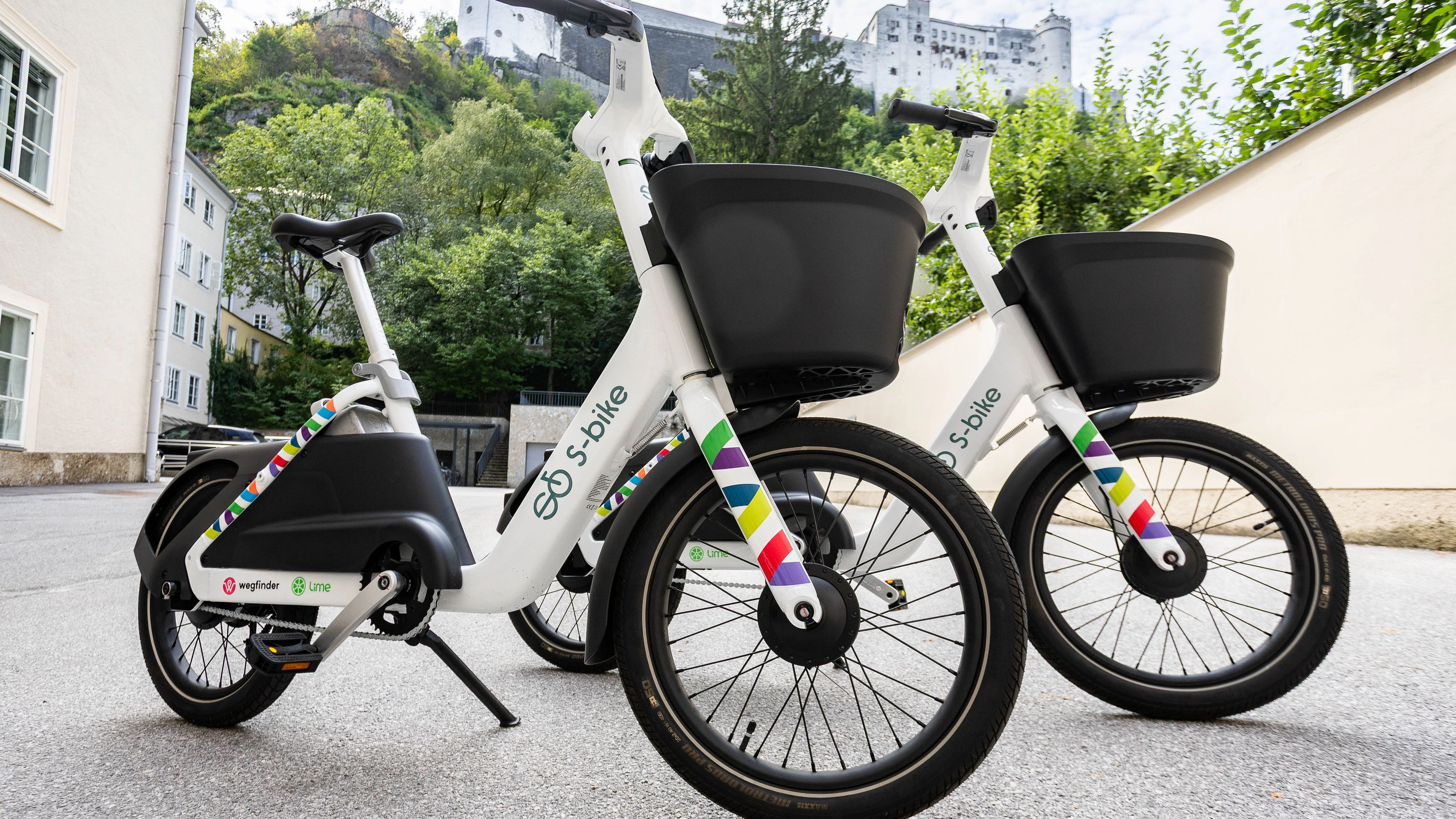Die S-Bikes können an fixen Stationen ausgeliehen und nach der Fahrt an jeder beliebigen Station zurückgegeben werden.
