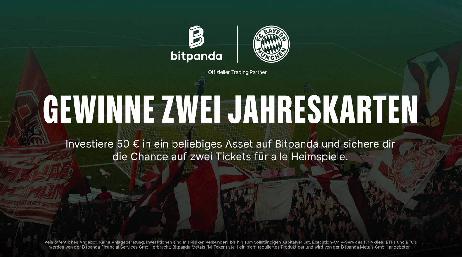 Heute.at - Mit Bitpanda 2 Jahreskarten für den FC Bayern gewinnen