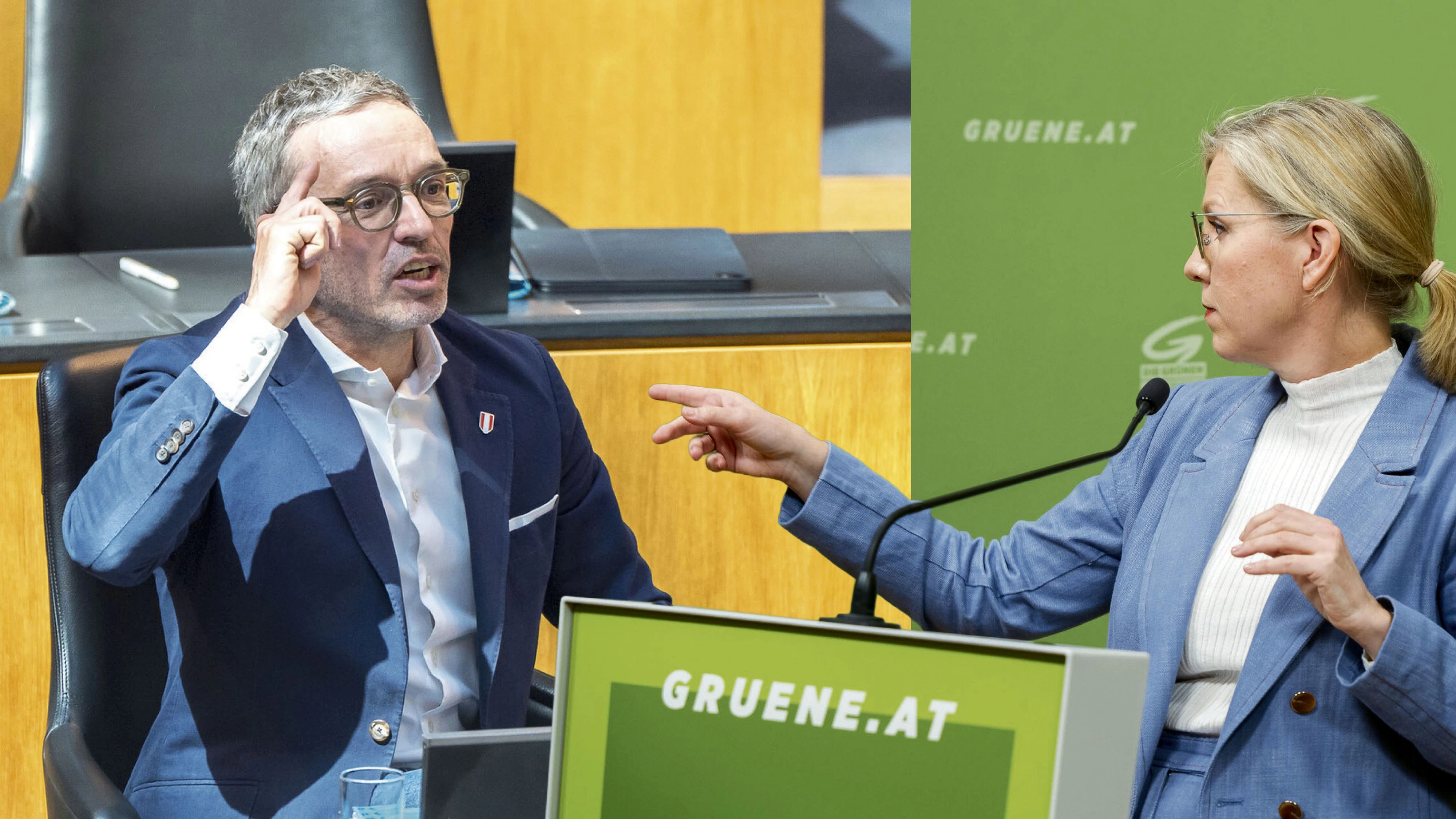 Heute.at - Bauernhilfen – Gewessler attackiert Kickl scharf