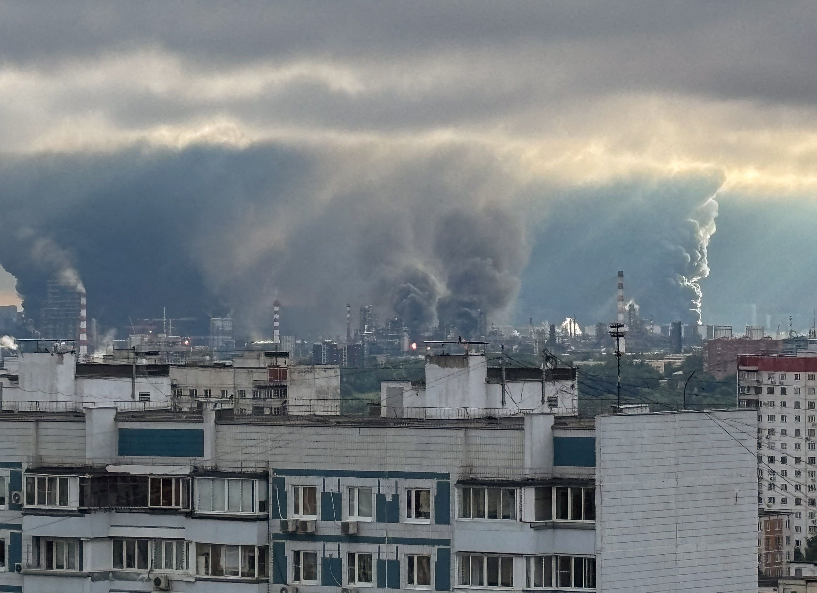 Wieder hat es die Ukraine auf die Region Moskau abgesehen. (Archivbild)