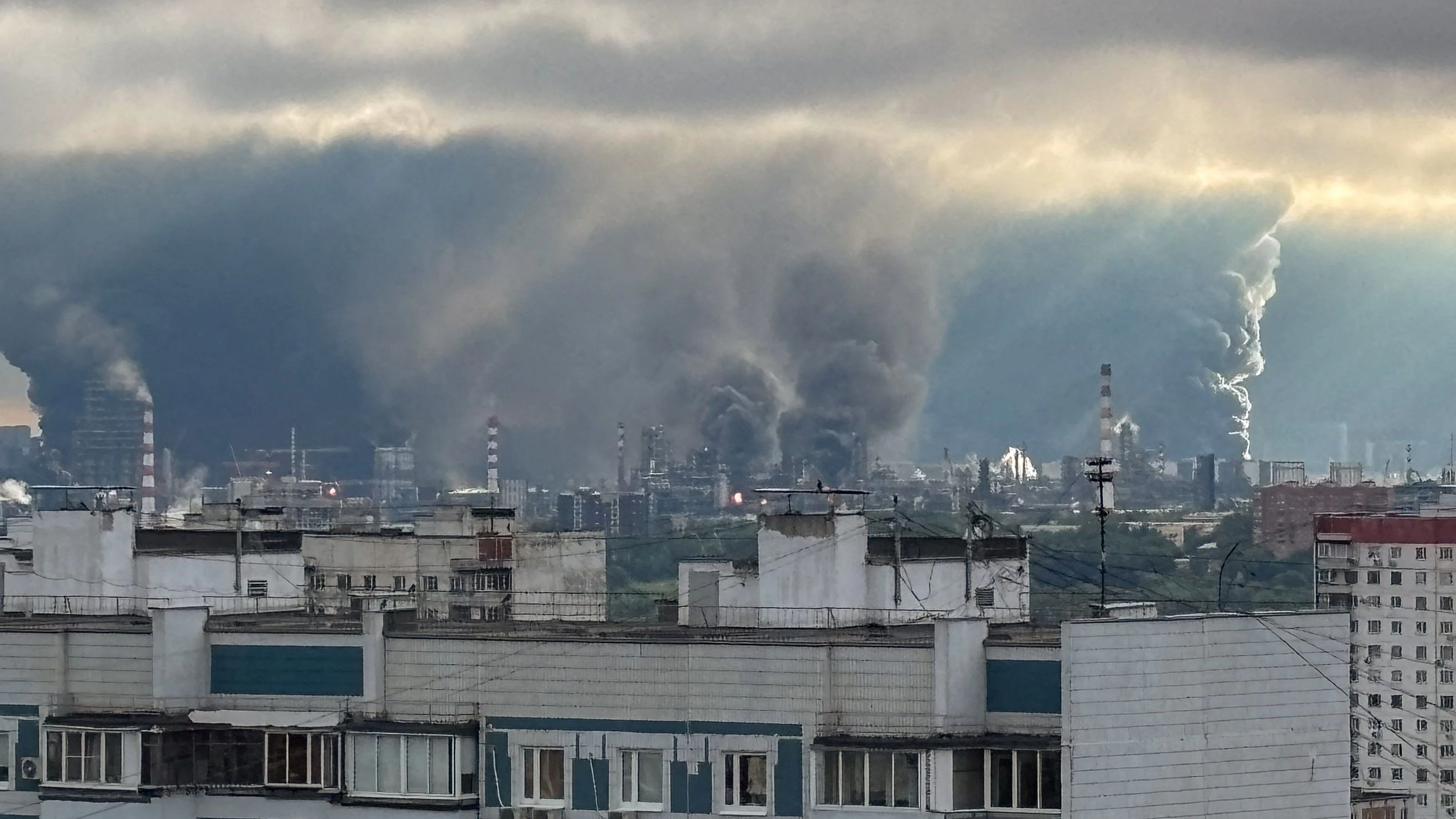 Wieder hat es die Ukraine auf die Region Moskau abgesehen. (Archivbild)