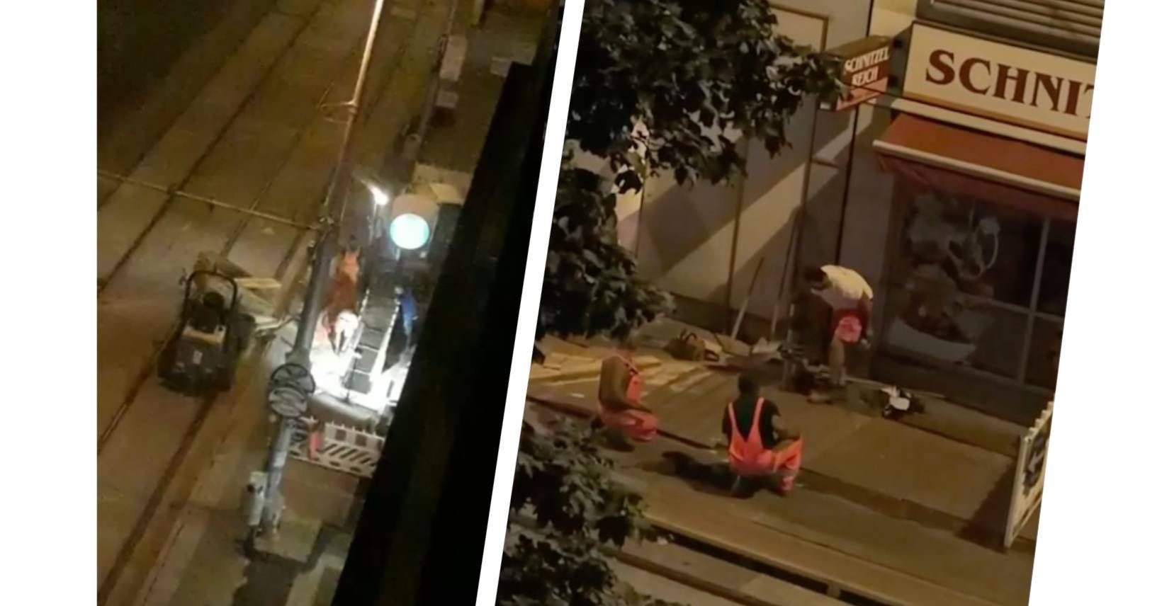 Die Baustelle bei der U3 sorgte für Ärger in der Nachbarschaft.