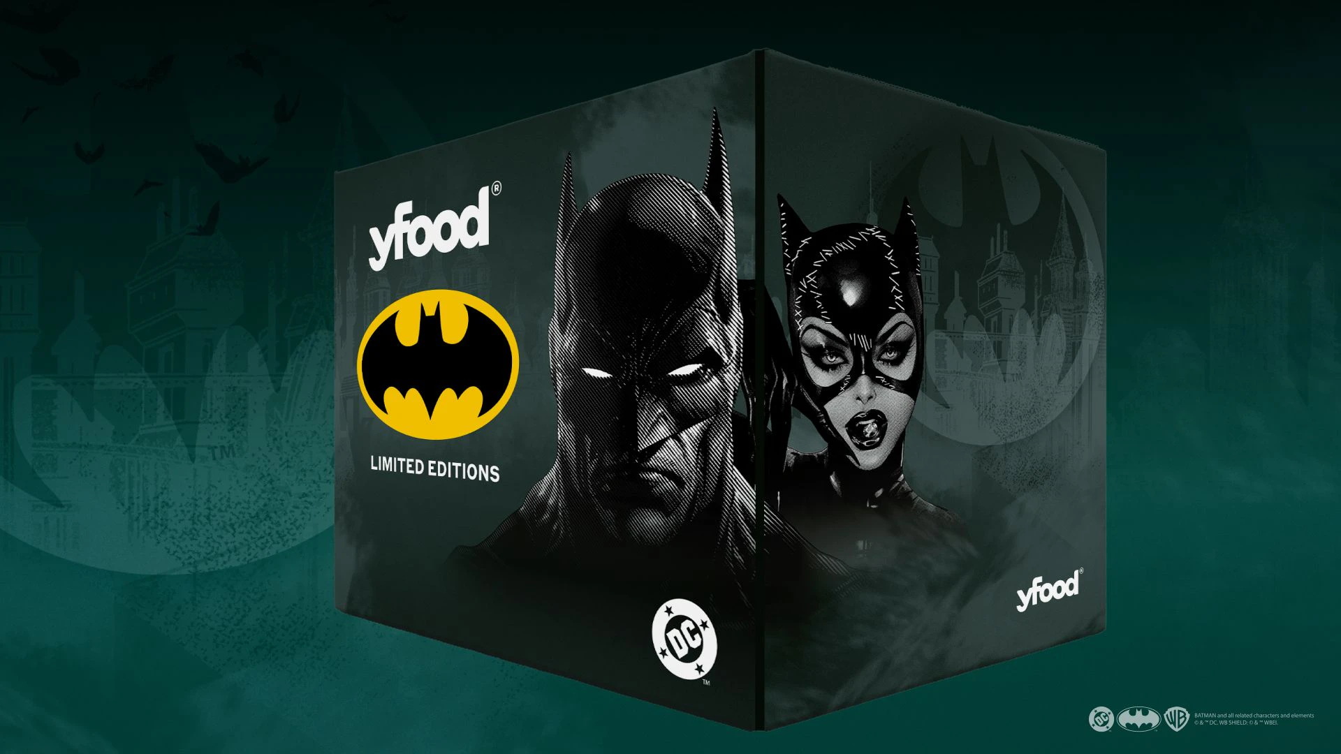 Für die Sonderedition wurden vier Figuren aus dem DC-Universum ausgewählt. 
