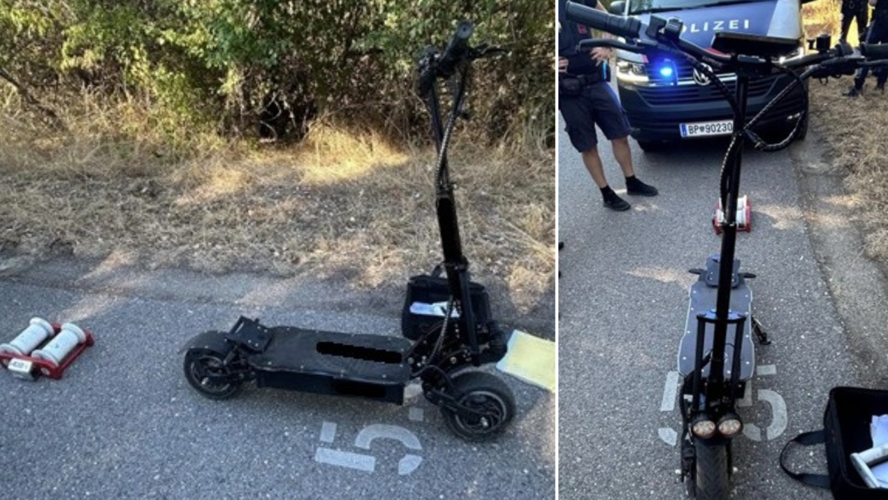 Der E-Scooter kam auf eine Geschwindigkeit von 129 km/h.