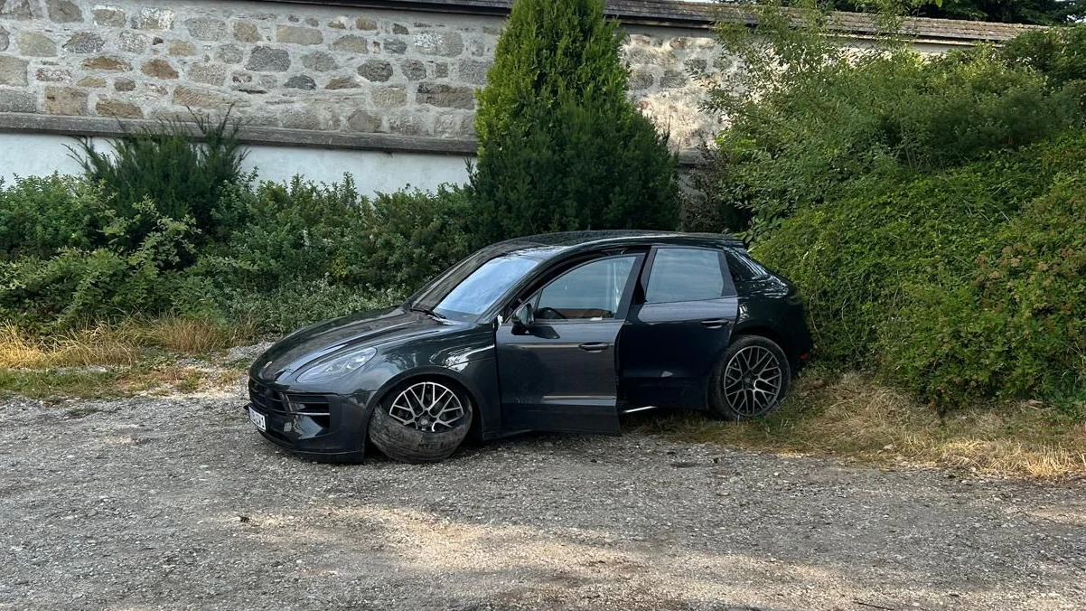 Das Fluchtauto wurde in Bad Leonfelden gefunden.