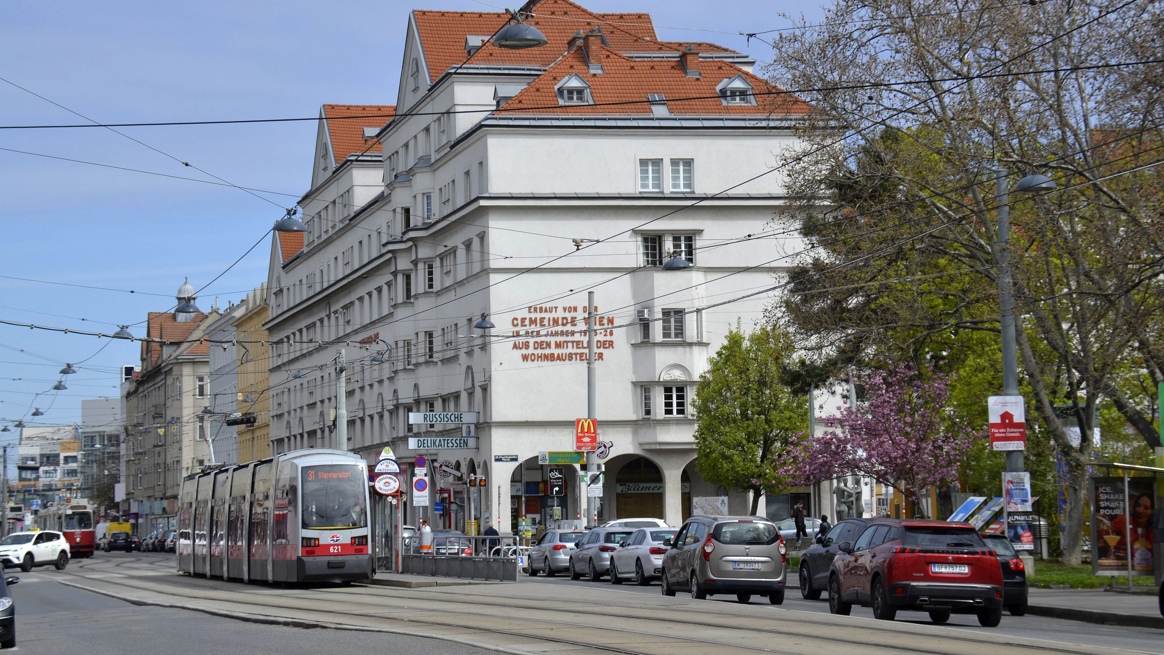Heute.at - Baustellen-Chaos – 45 Minuten Stau in Floridsdorf