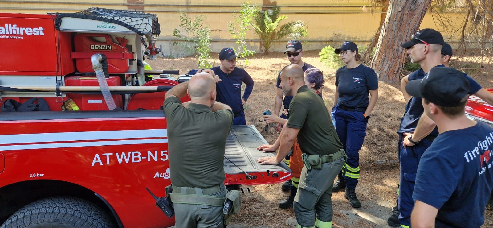 NÖ Feuerwehr nimmt an EU-Prepositioning auf Sardinien teil 