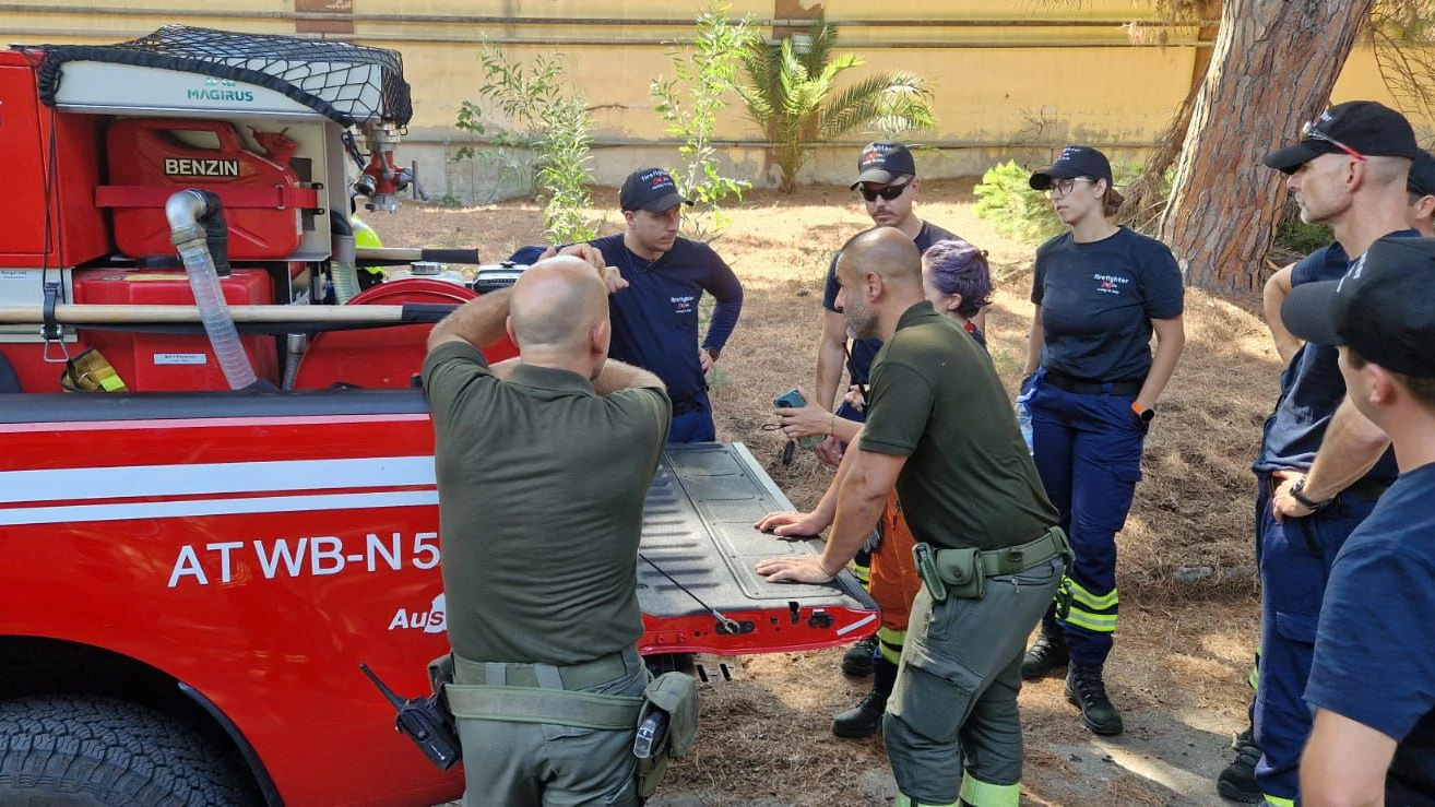 NÖ Feuerwehr nimmt an EU-Prepositioning auf Sardinien teil 