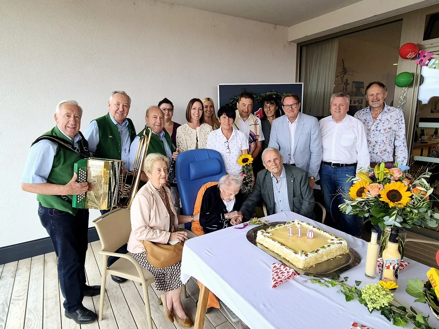 Der runde Geburtstag wurde gebührend gefeiert.