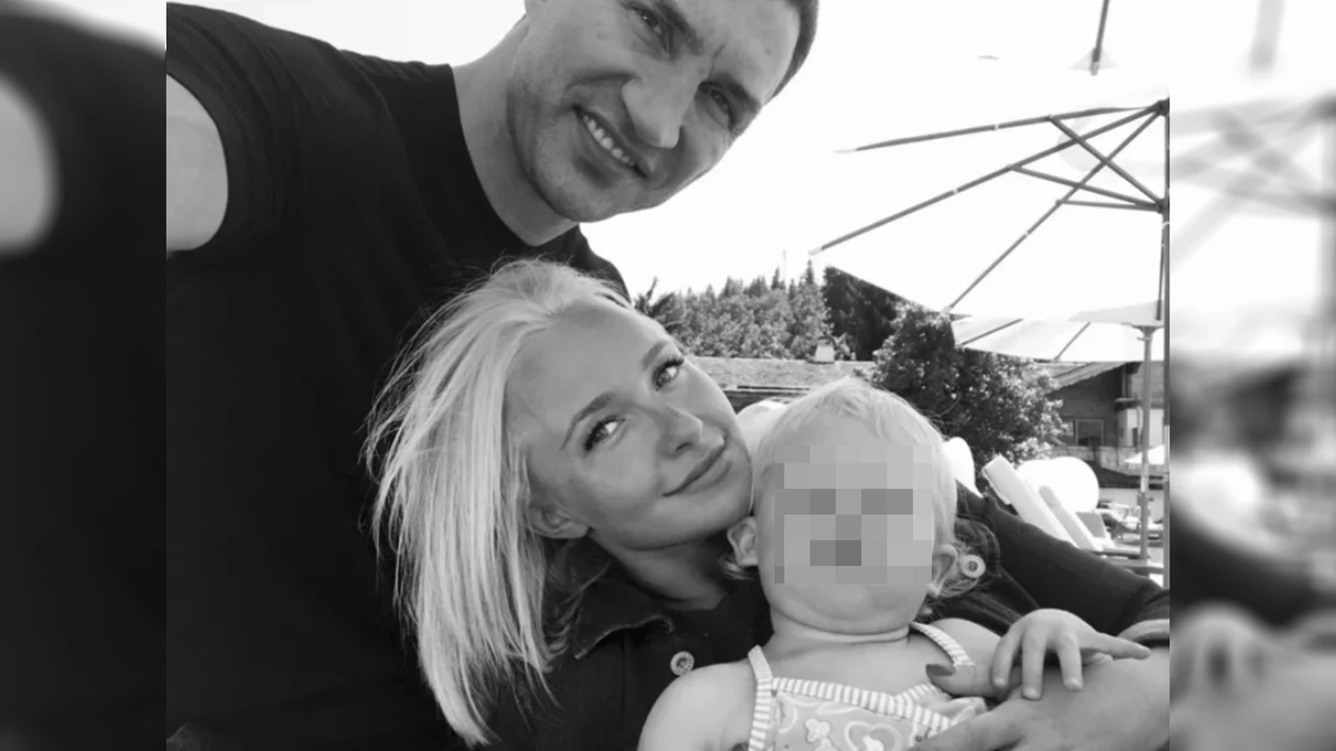 Hayden Panettiere mit dem ukrainischen Box-Champion Wladimir Klitschko und Tochter Kaya in gemeinsamen Zeiten.