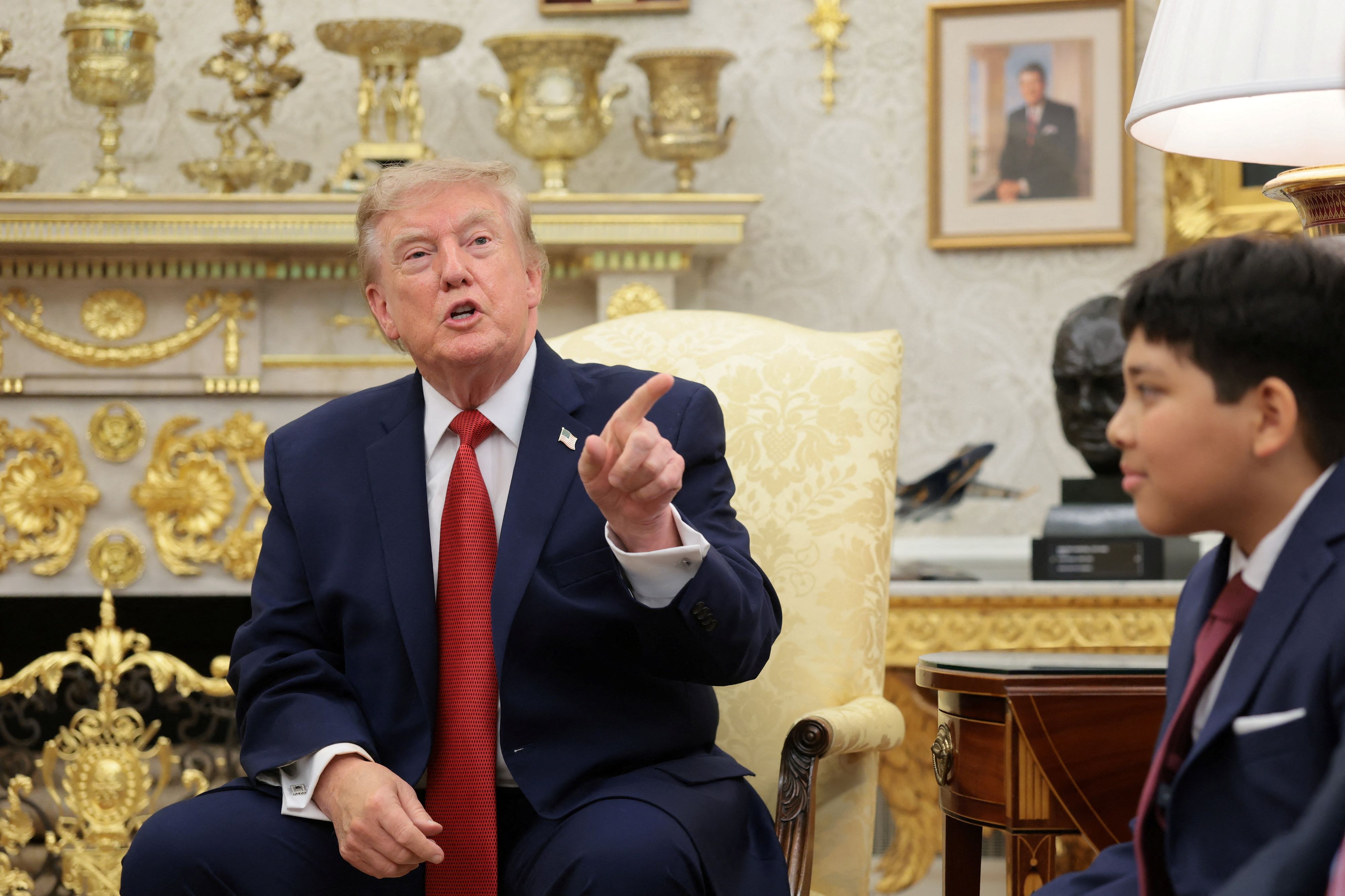 US-Präsident Donald Trump griff die Journalistin scharf an. 
