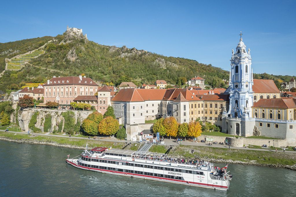 Das DDSG Blue Danube-Schiff 
