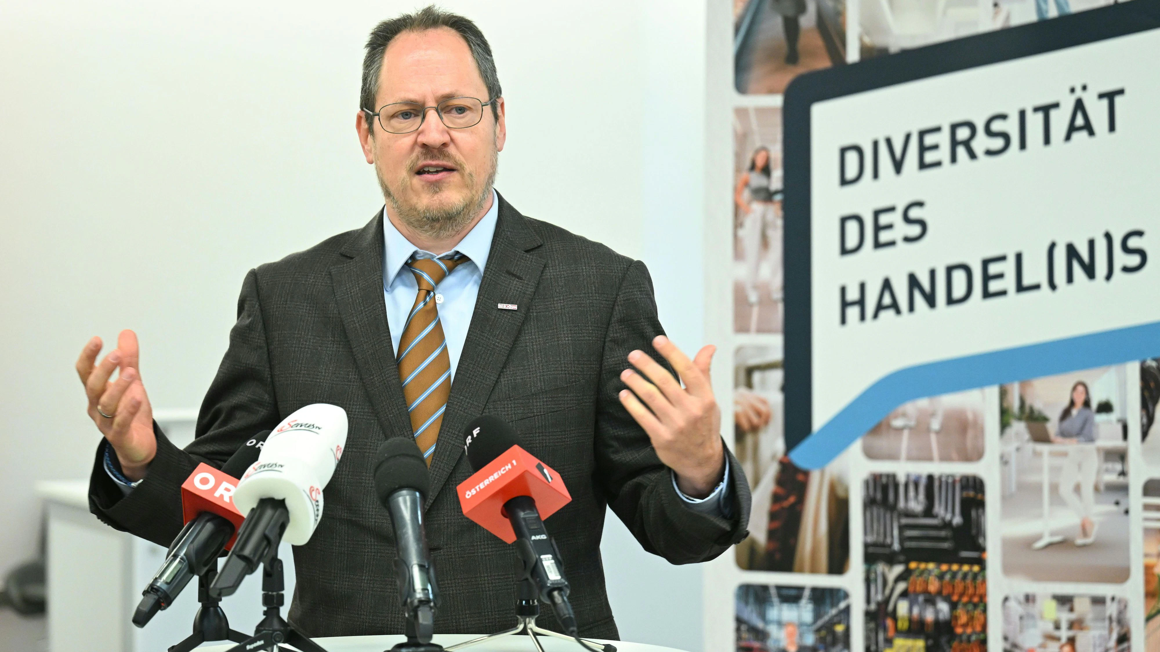 Rainer Trefelik, Obmann der Bundessparte Handel in der Wirtschaftskammer Österreich (WKÖ)