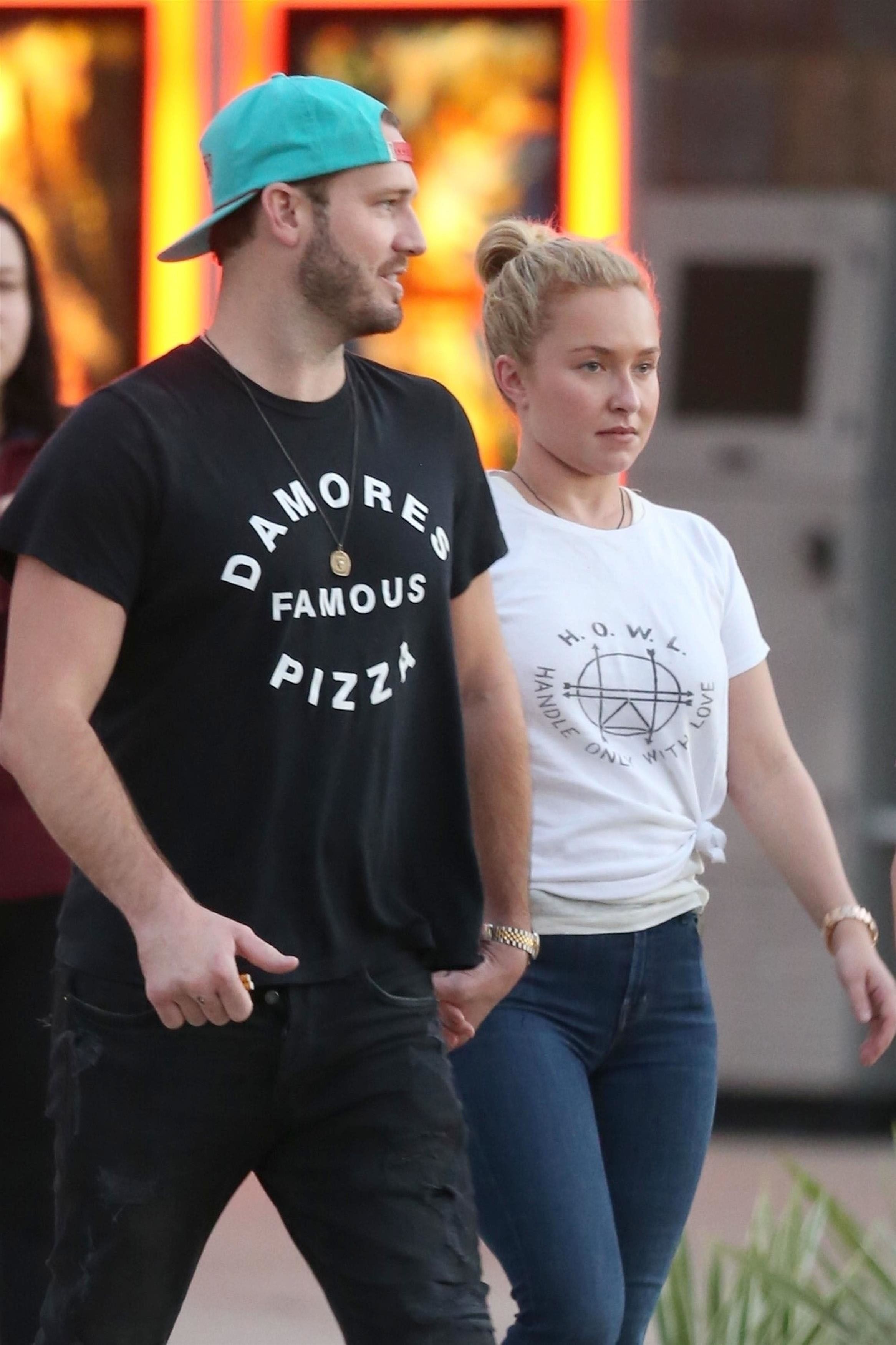 Hayden Panettiere und Brian Hickerson.