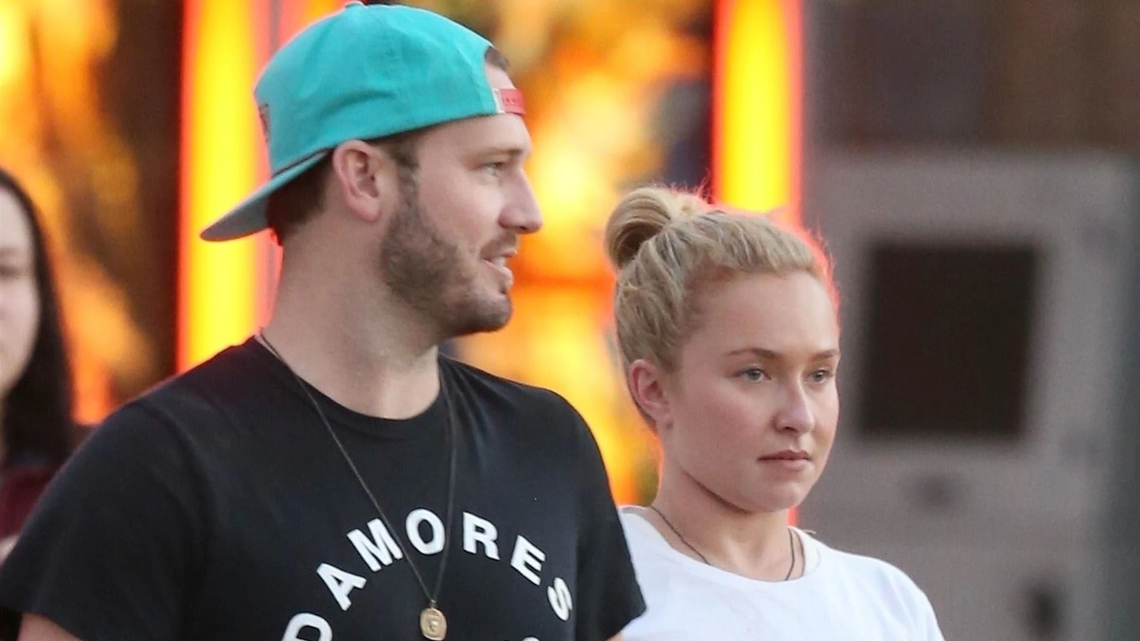 Hayden Panettiere und Brian Hickerson.