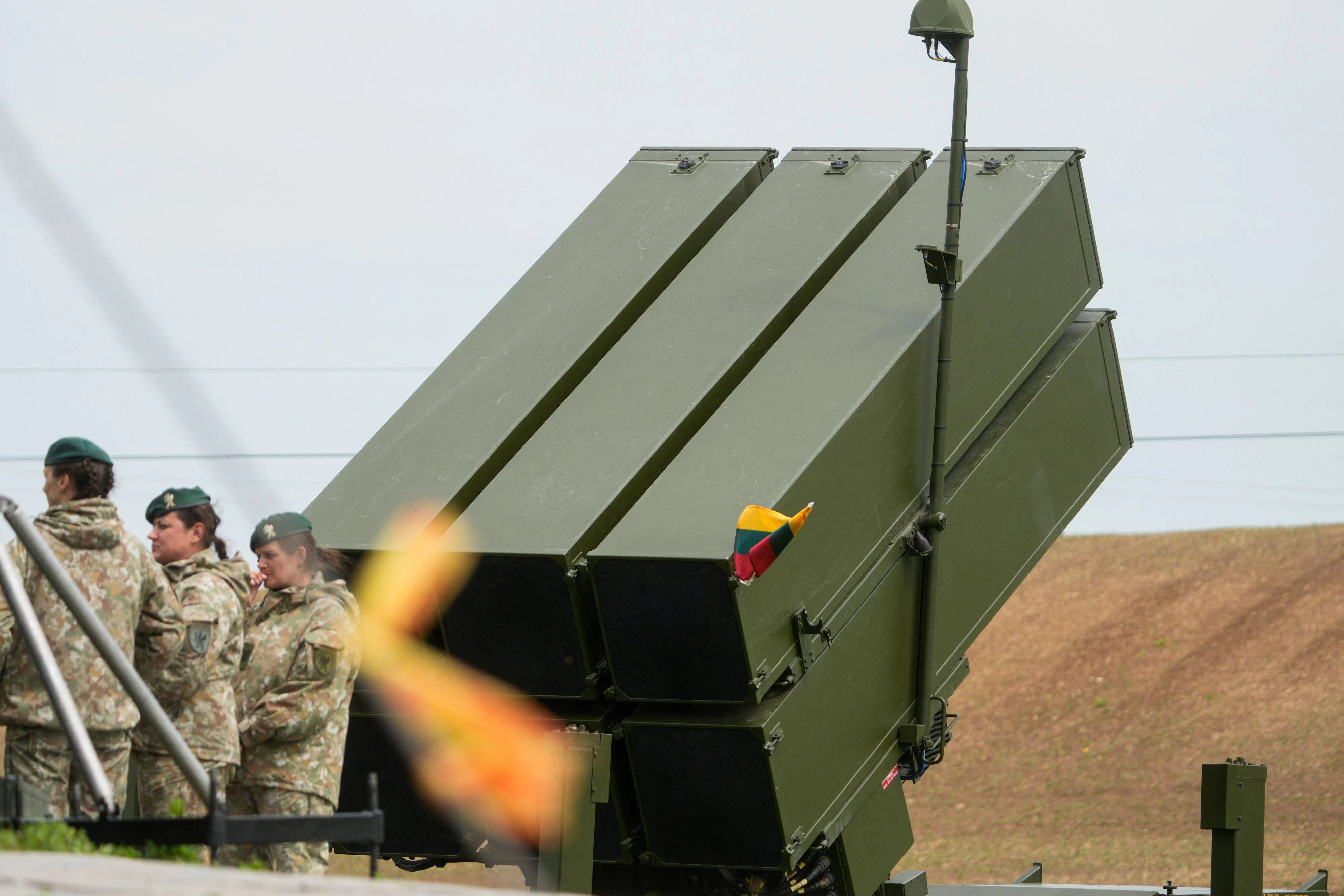 Patriot-Raketenstellung während eines Militärmanövers in Litauen