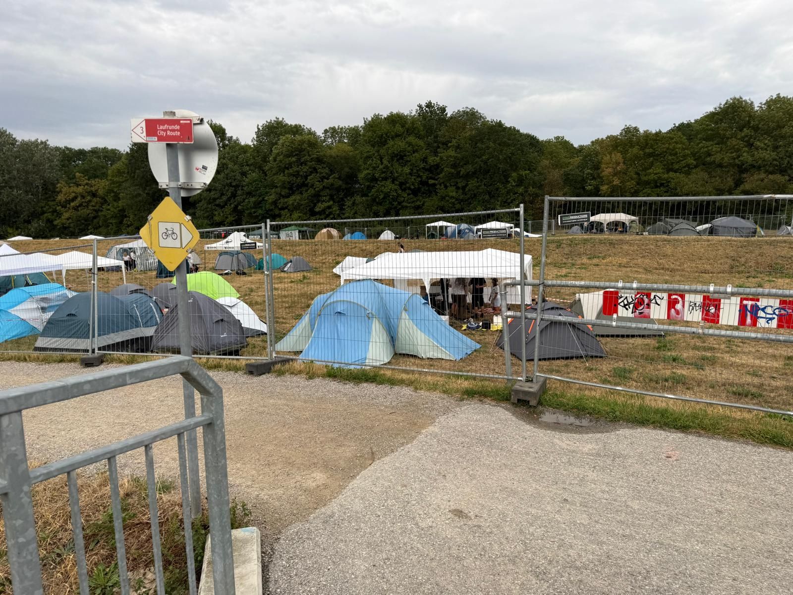 Frequency-Festival – erste Camper sind schon da
