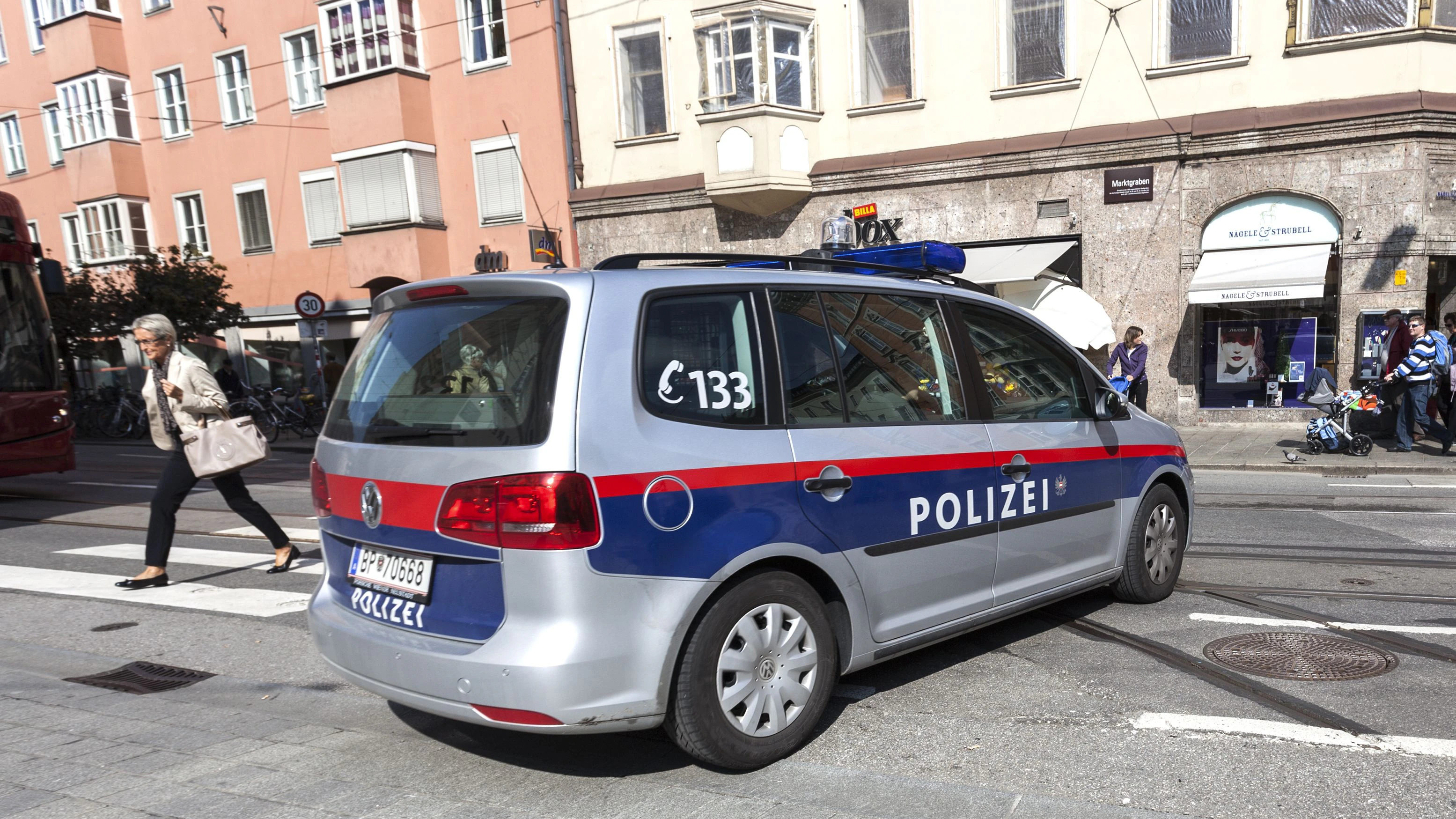 Die Polizei in Tirol nahm den Ukrainer zwischenzeitlich fest. 
