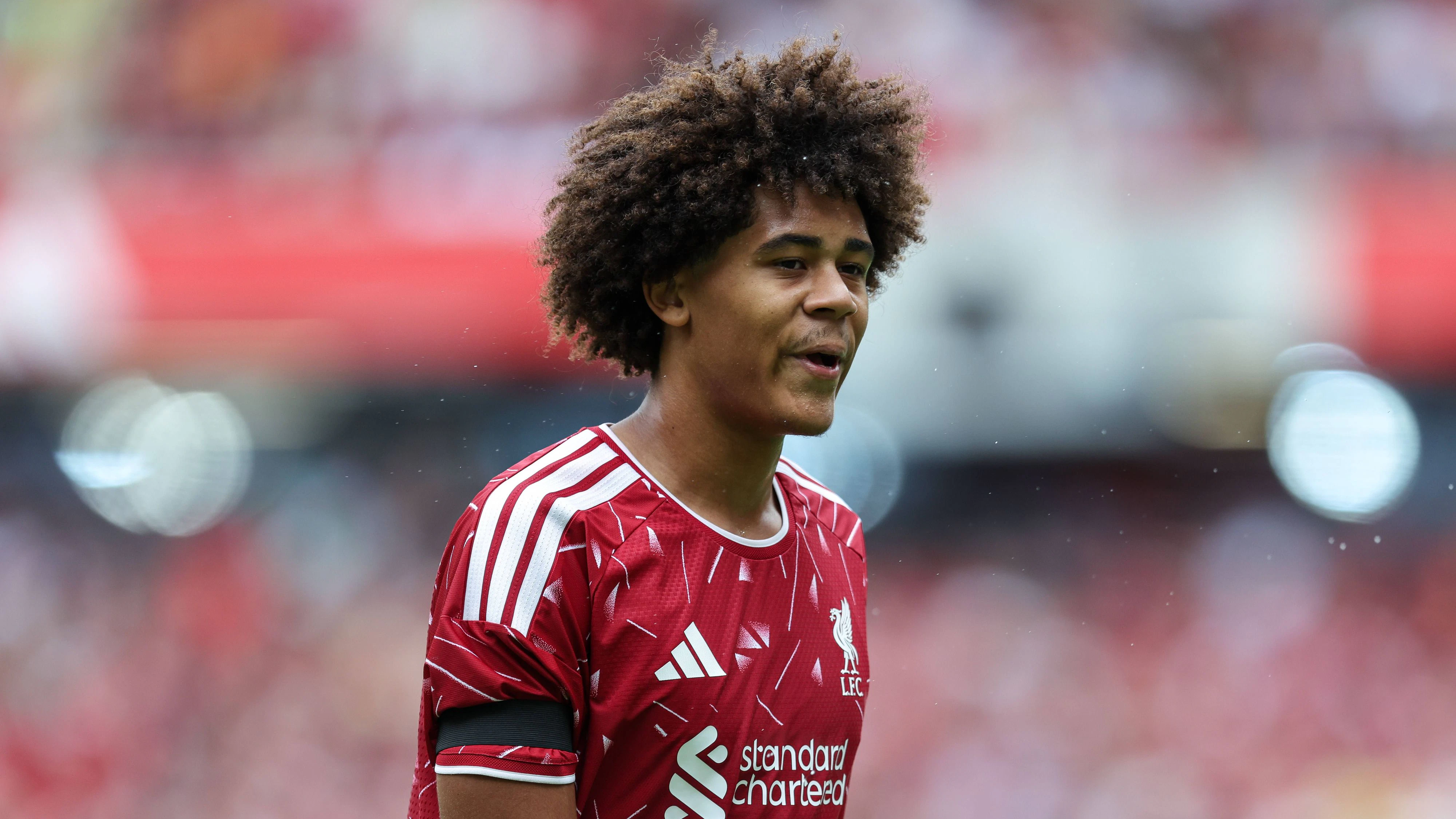 RECORD DATE NOT STATED 9th August 2026 Anfield, Liverpool, Merseyside, England Friendly Football, Liverpool versus Monaco Ifeanyi Ndukwe of Liverpool AidanxHunter