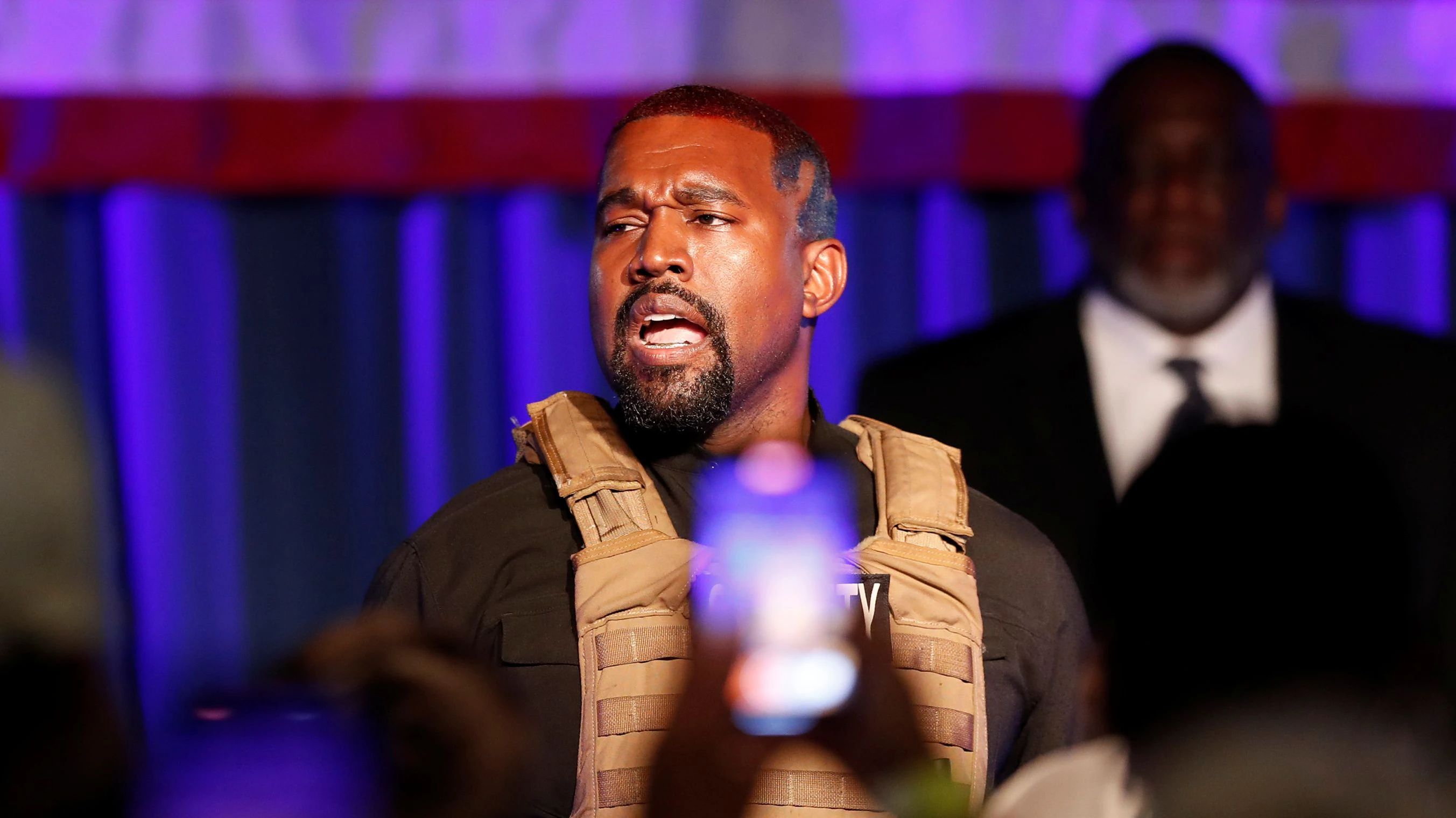 Rapper Kanye West 