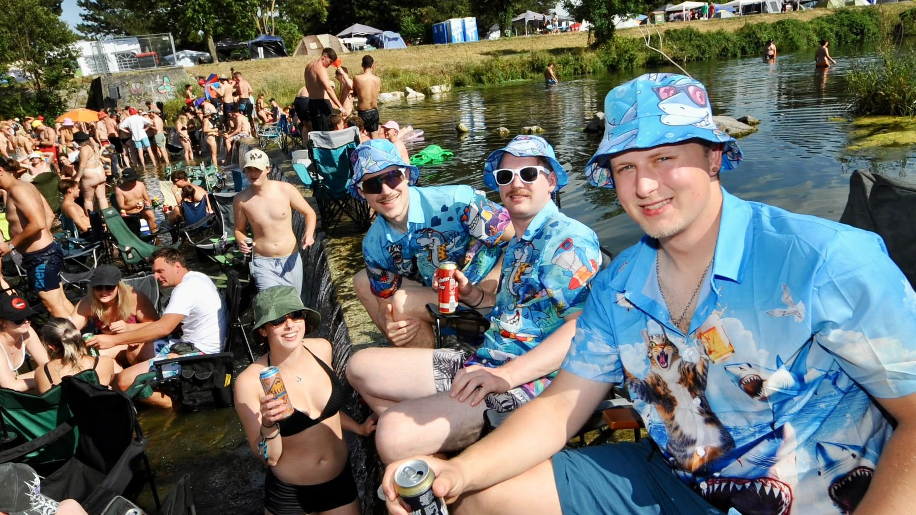 Frequency-Party in St. Pölten ist im vollen Gange