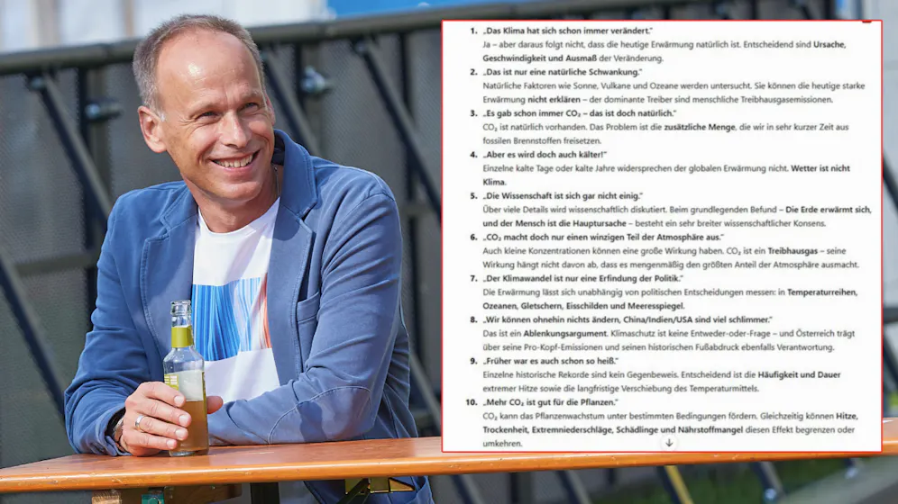 Heute.at - Wadsak hat Nachricht an alle Menschen in Österreich