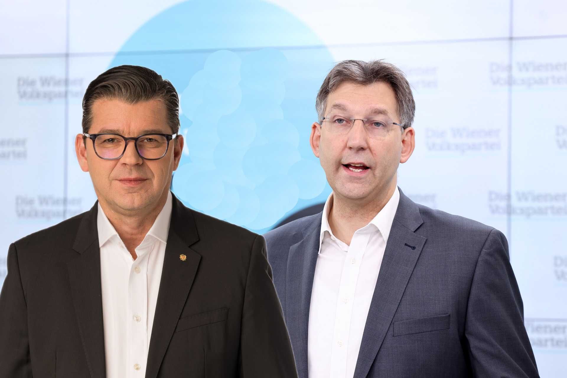 Udo Guggenbichler (FP), Markus Figl (VP)